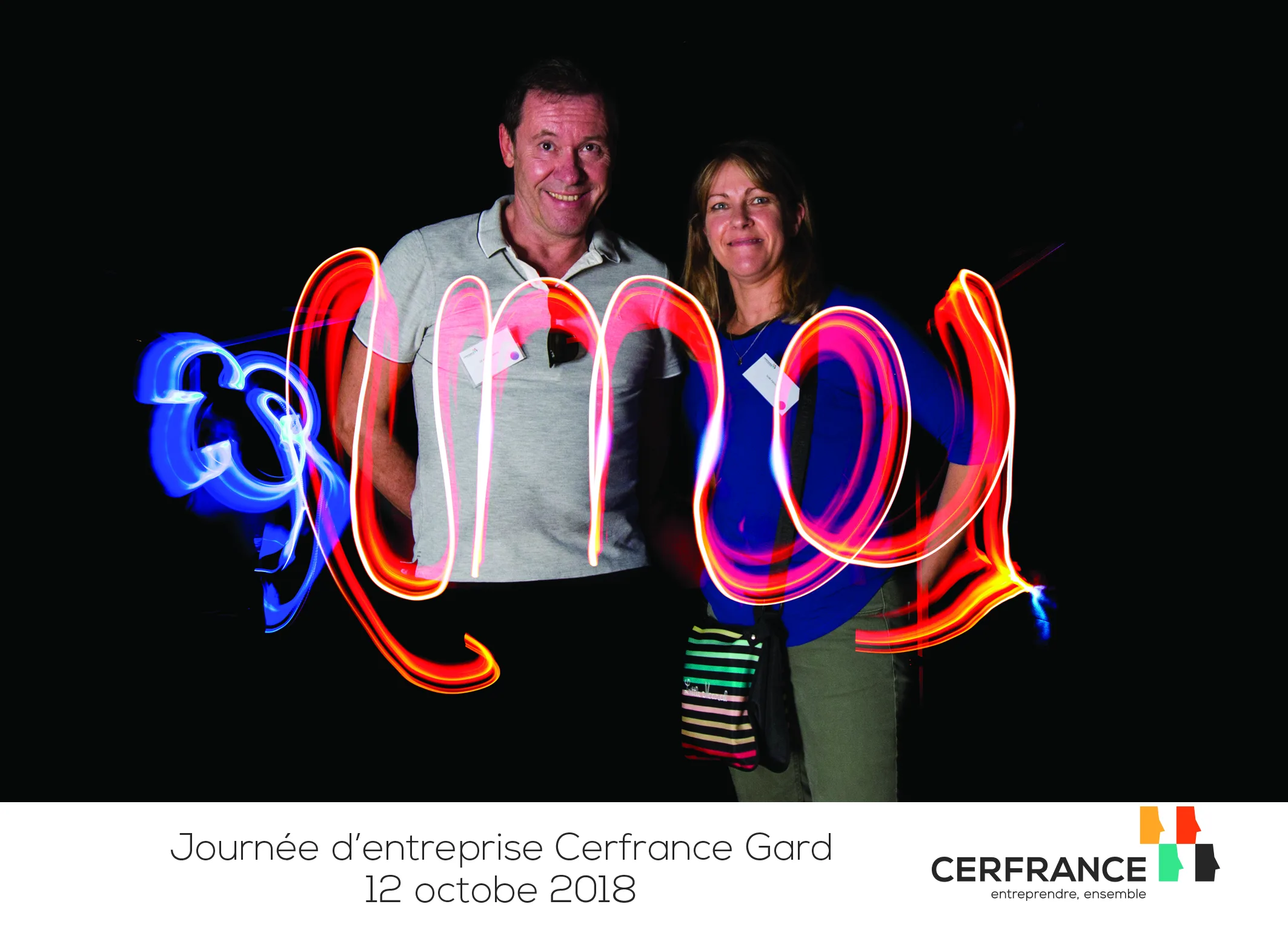 Light painting d'entreprise à Guadeloupe — INNOV'events