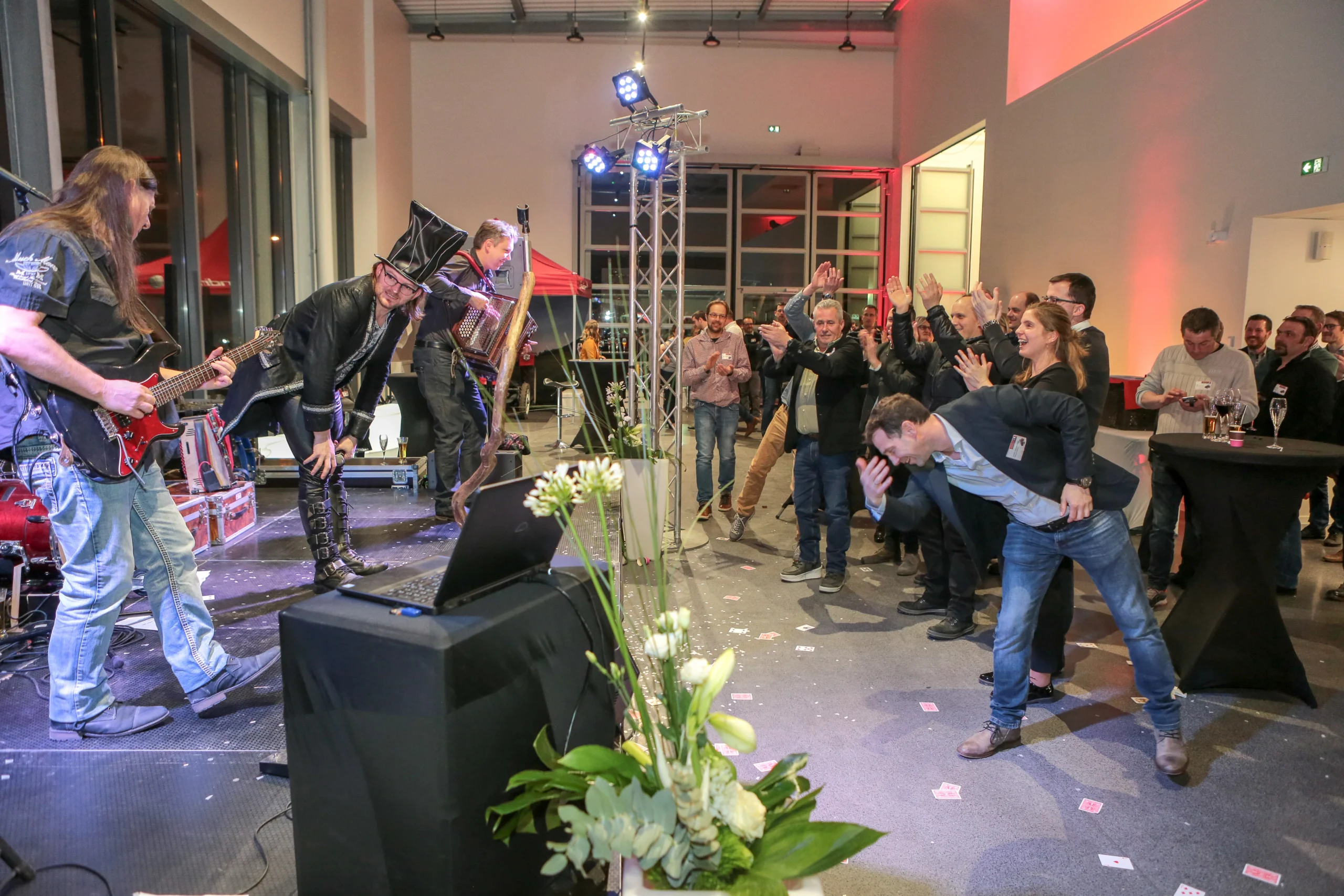 Festival de musique d'entreprise Bourges Parc des Expositions gradins INNOV'events organisation d'événements