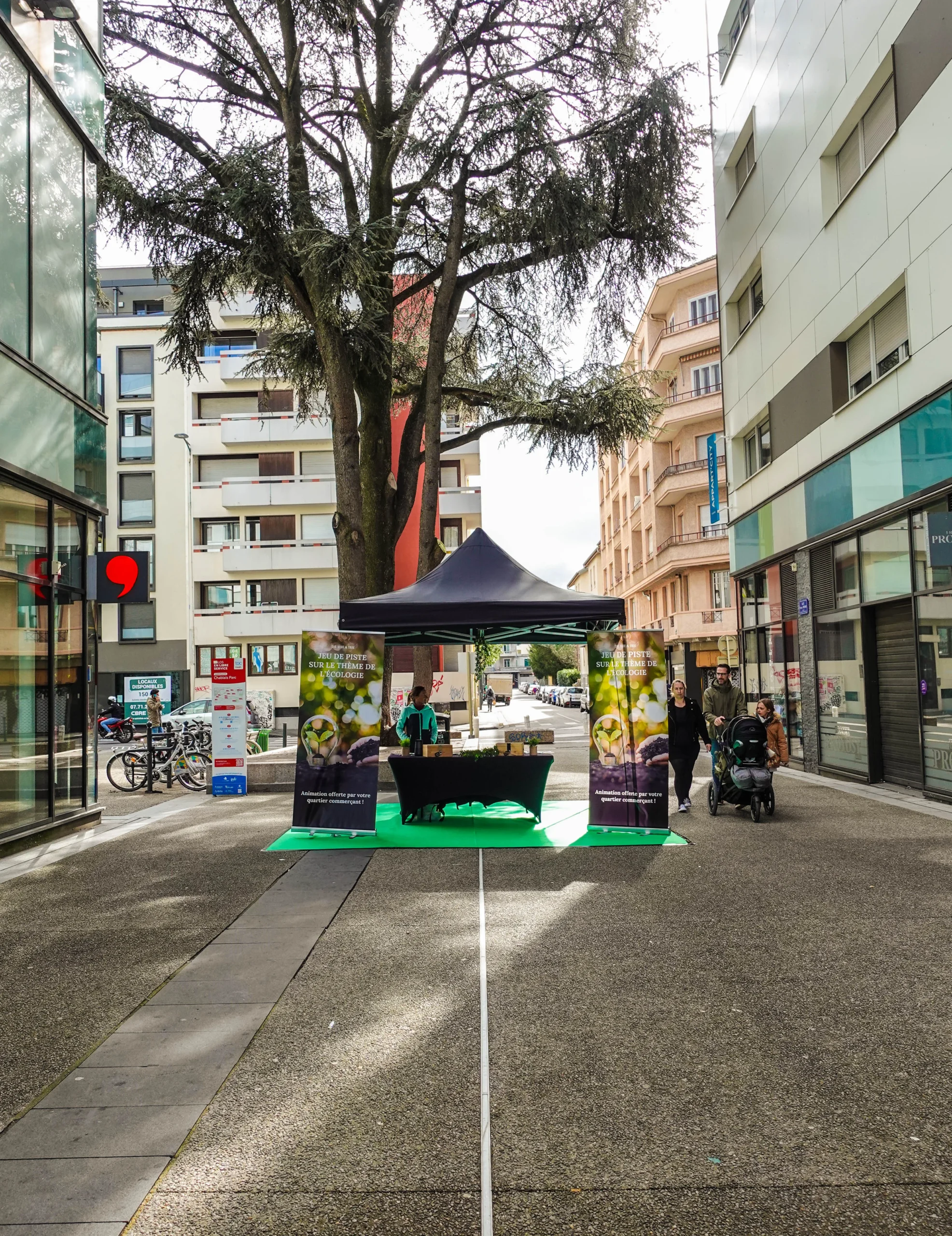 Animation jeu concours street-marketing Nevers quais de Loire printemps INNOV'events