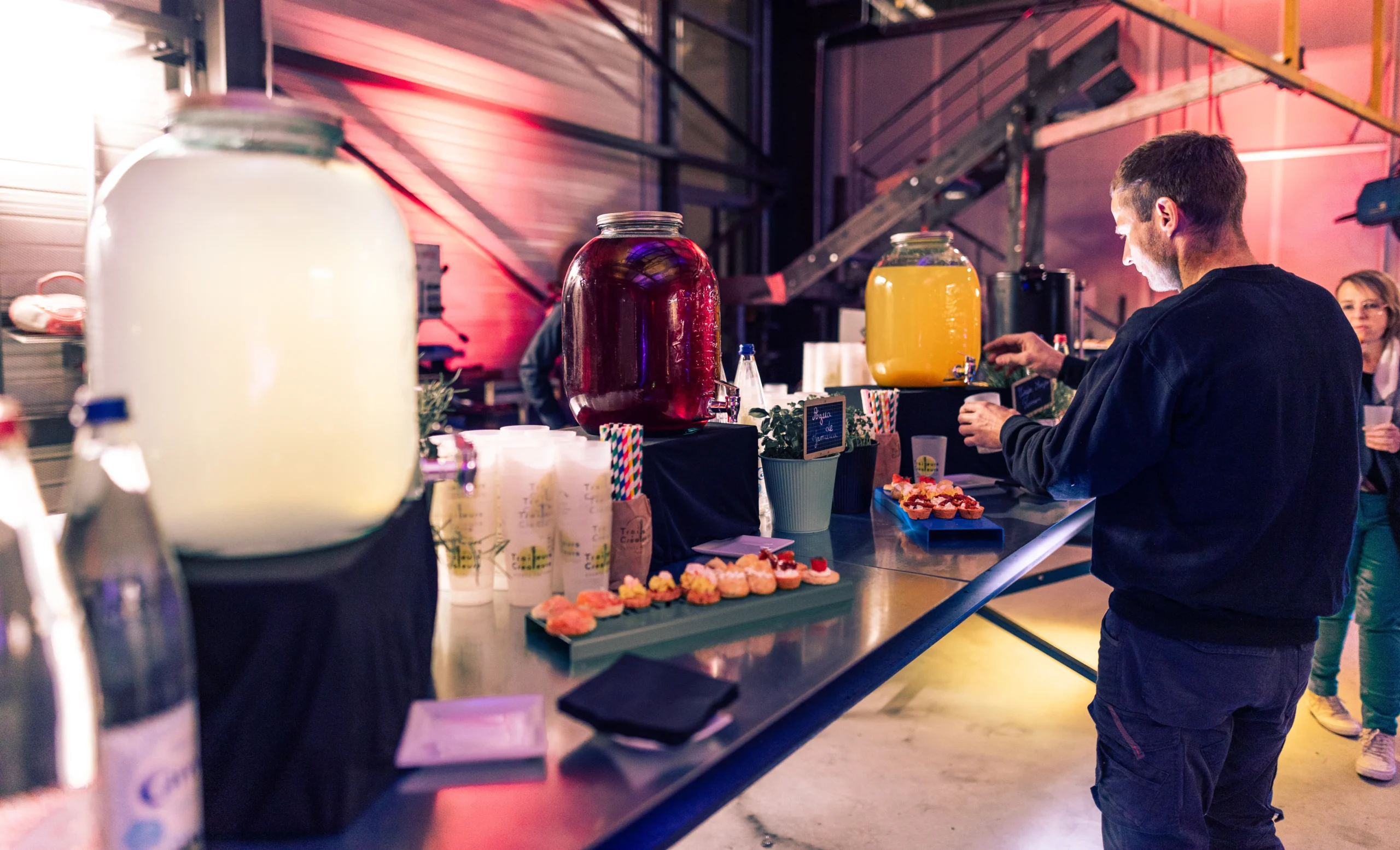 Cocktail dinatoire entreprise traiteur événementiel Colmar INNOV'events