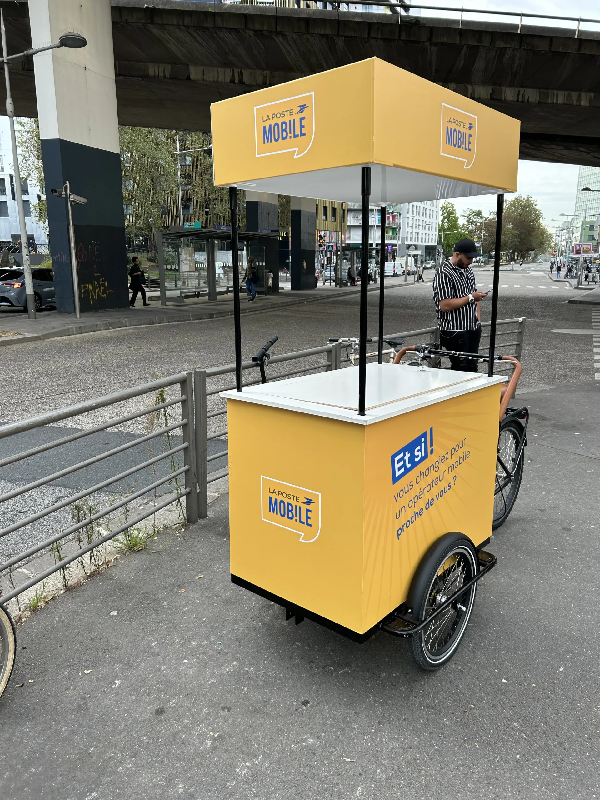 Animation photo street-marketing Bordeaux quartier Chartrons INNOV'events