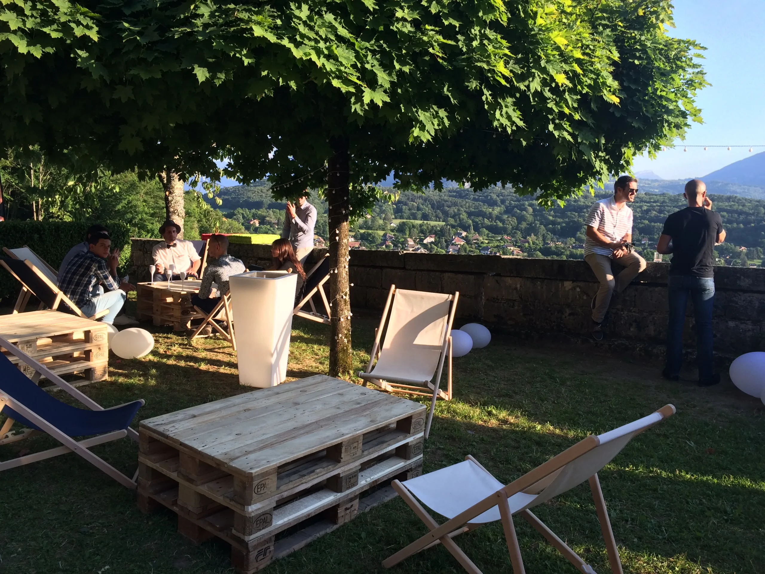 Animations outdoor garden party Évry groupes entreprise Essonne INNOV'events