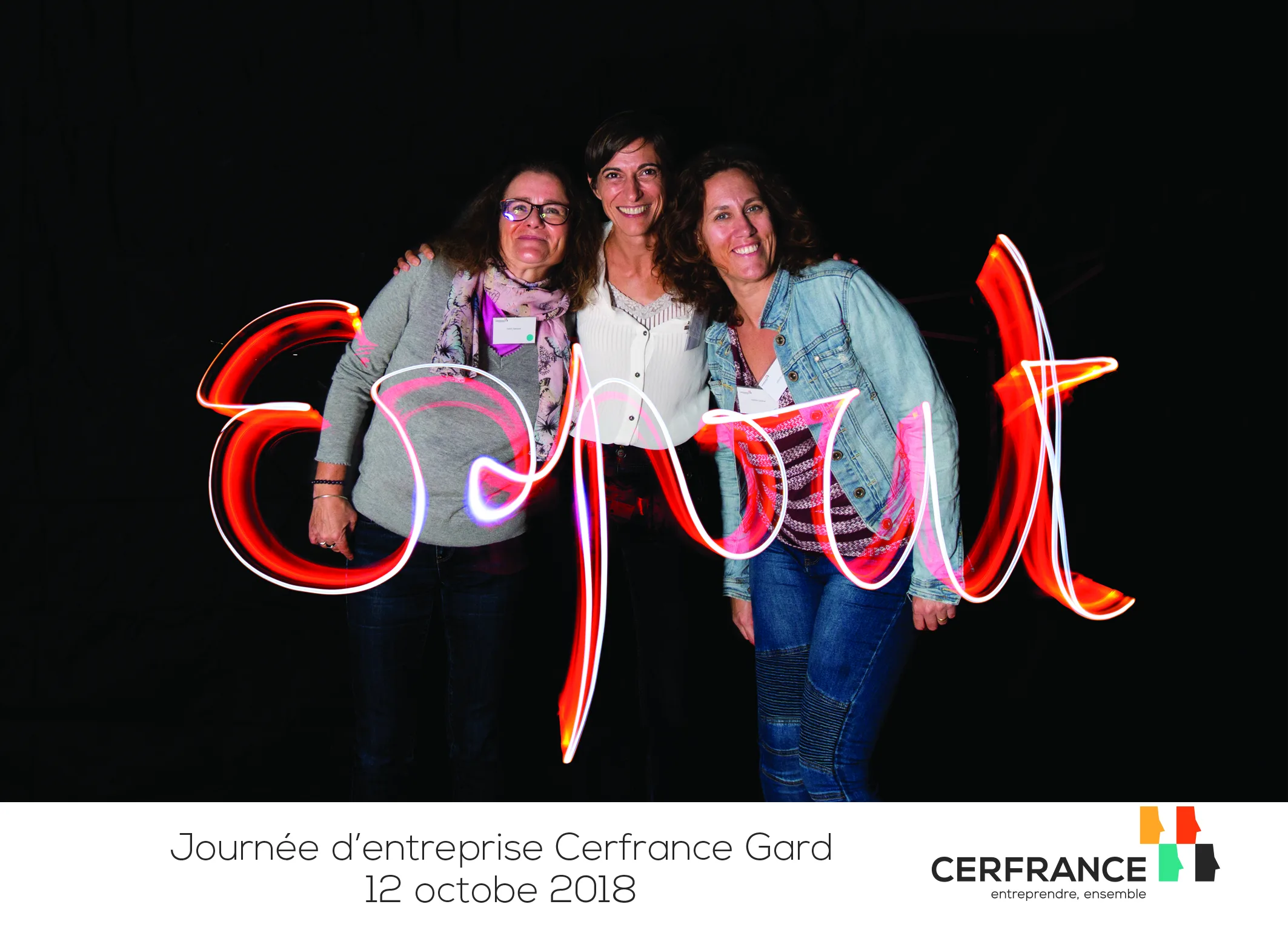Light painting d'entreprise à Versailles — INNOV'events