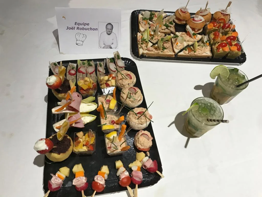 Buffet traiteur Metz Centre Pompidou tables rondes dîner d'équipe INNOV'events