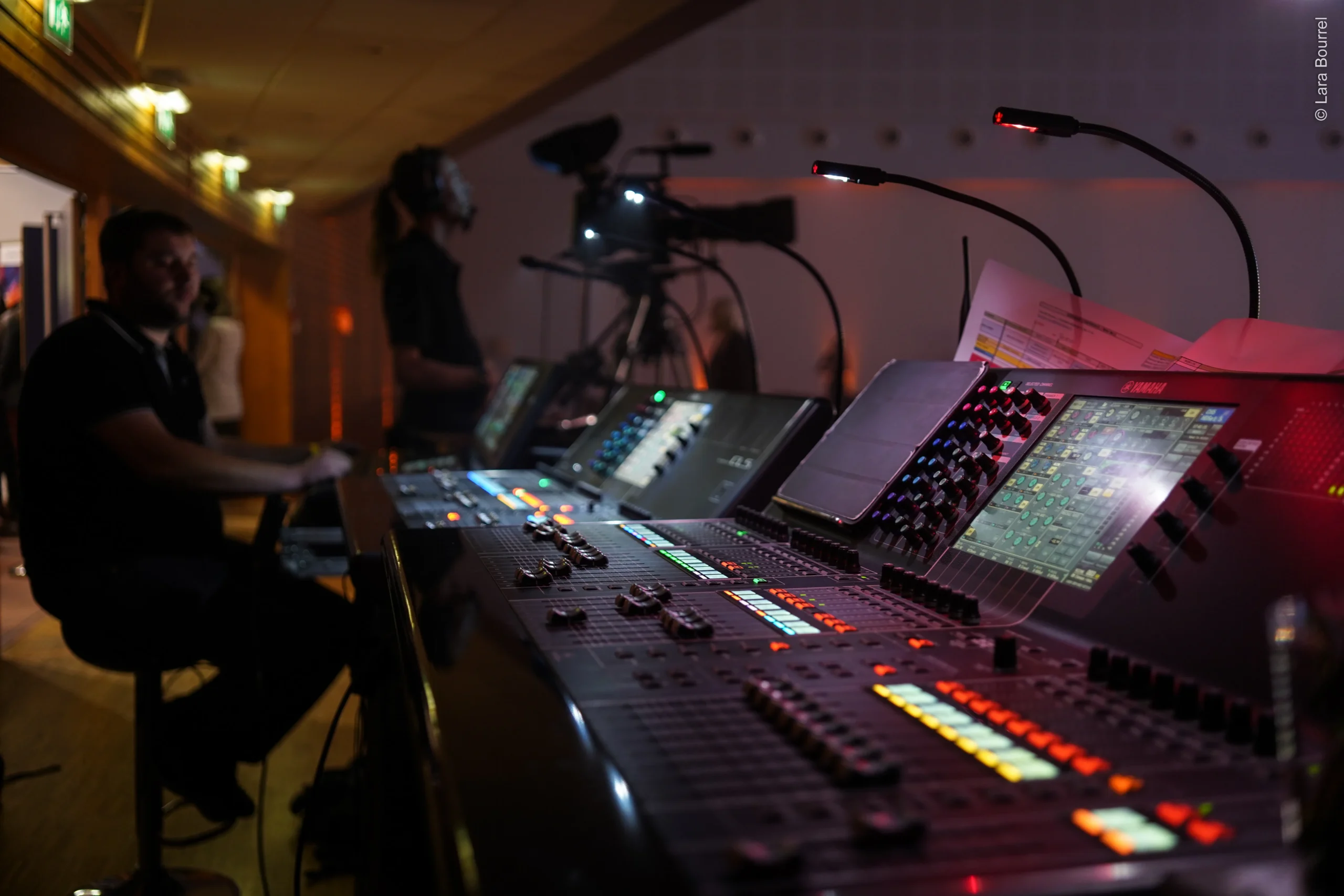Éclairage scénique soirée prestation technique son et lumière Mulhouse INNOV'events