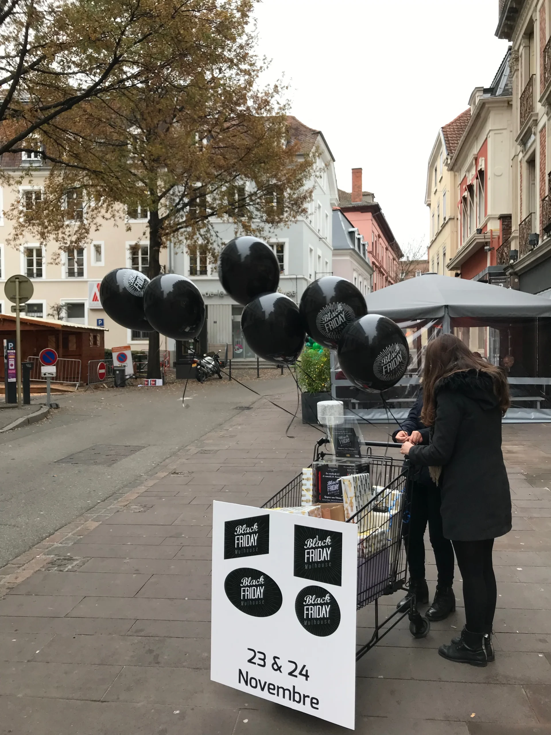 street-marketing Le Mans équipe terrain Vieux-Mans animation INNOV'events