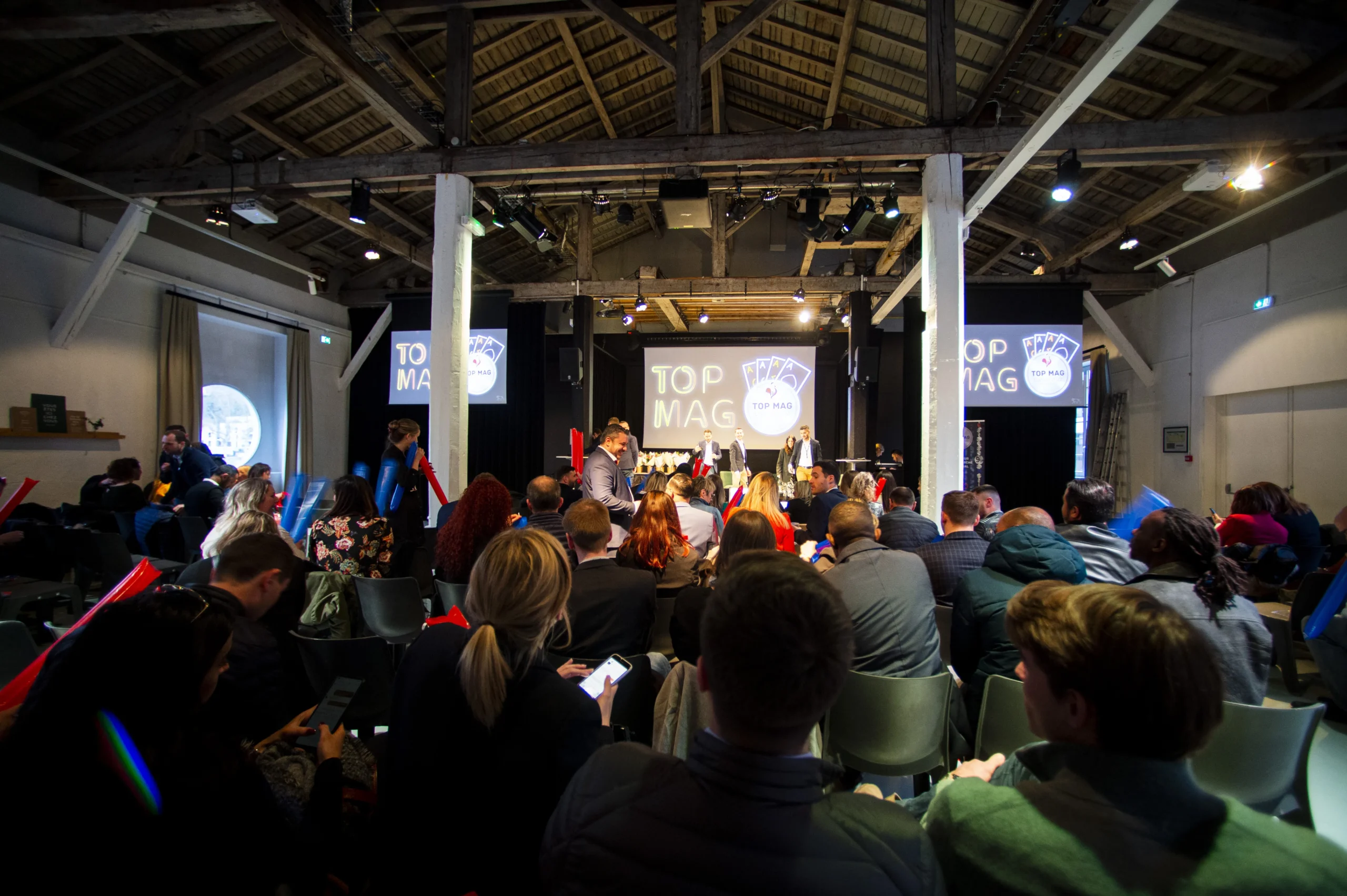 Captation vidéo live Angers événement d'entreprise extérieur Lac de Maine INNOV'events