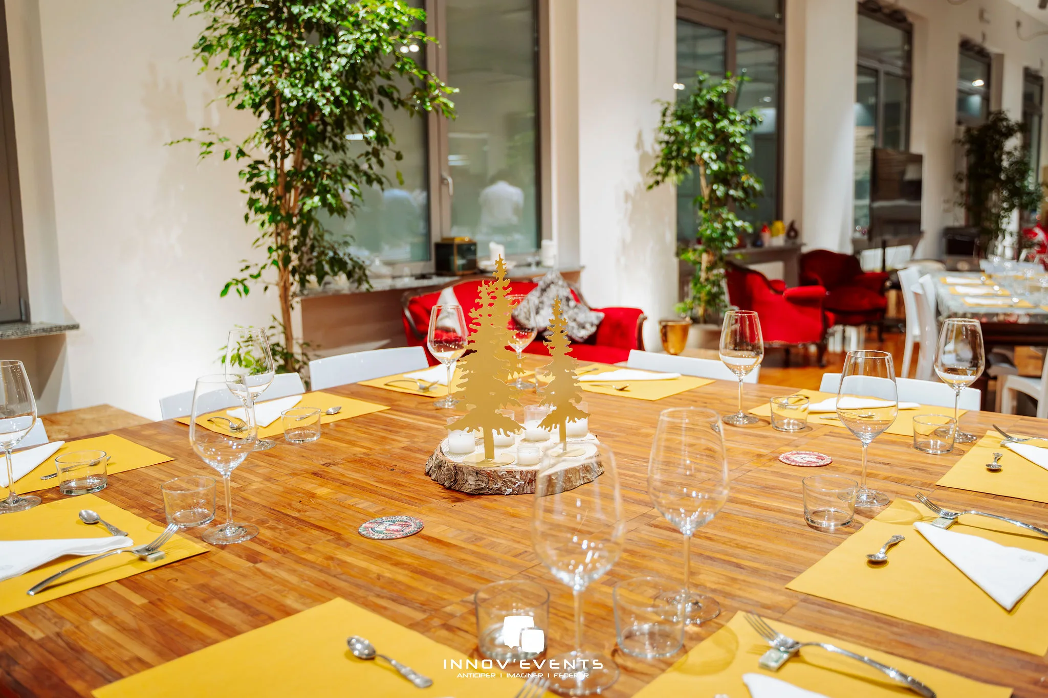 Repas collaborateurs — Organisation déjeuner & dîner d'entreprise — INNOV'events Pau — INNOV'events