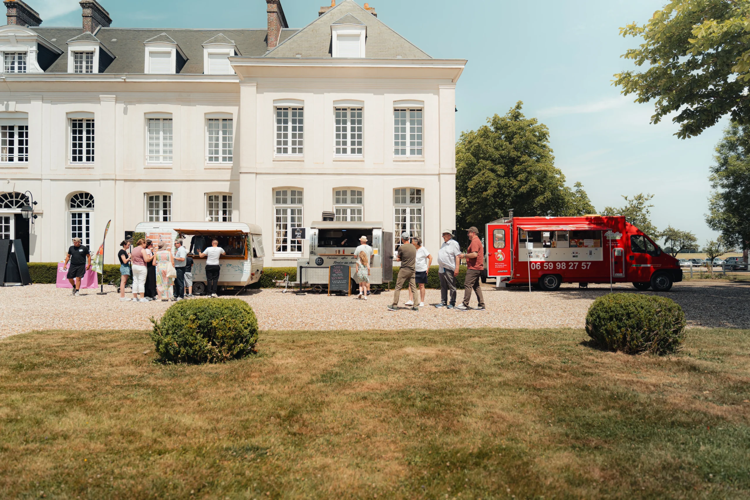 Animation food truck d'entreprise à Gap — INNOV'events