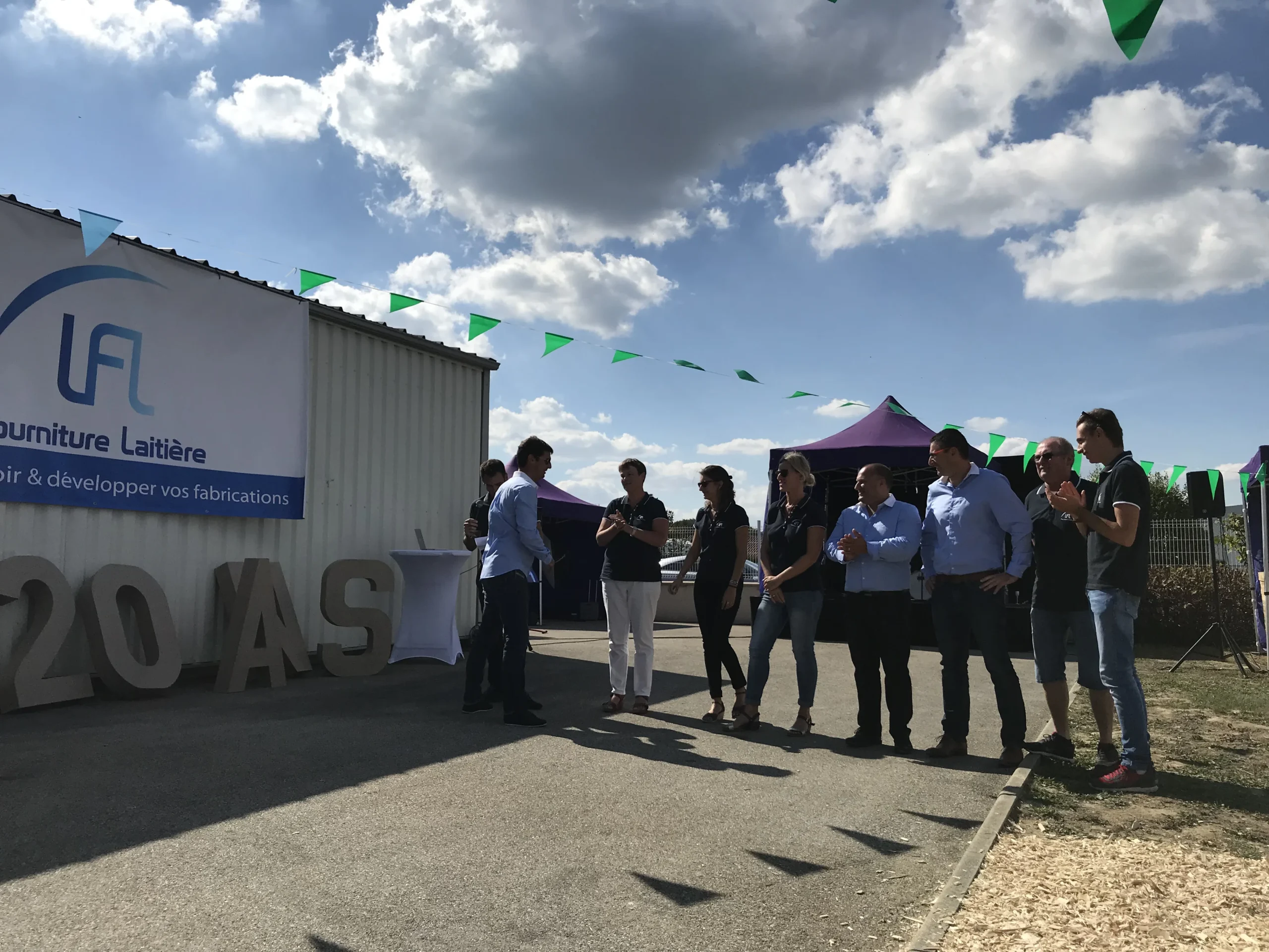 Animation chapiteau portes ouvertes entreprise Guadeloupe saison sèche INNOV'events