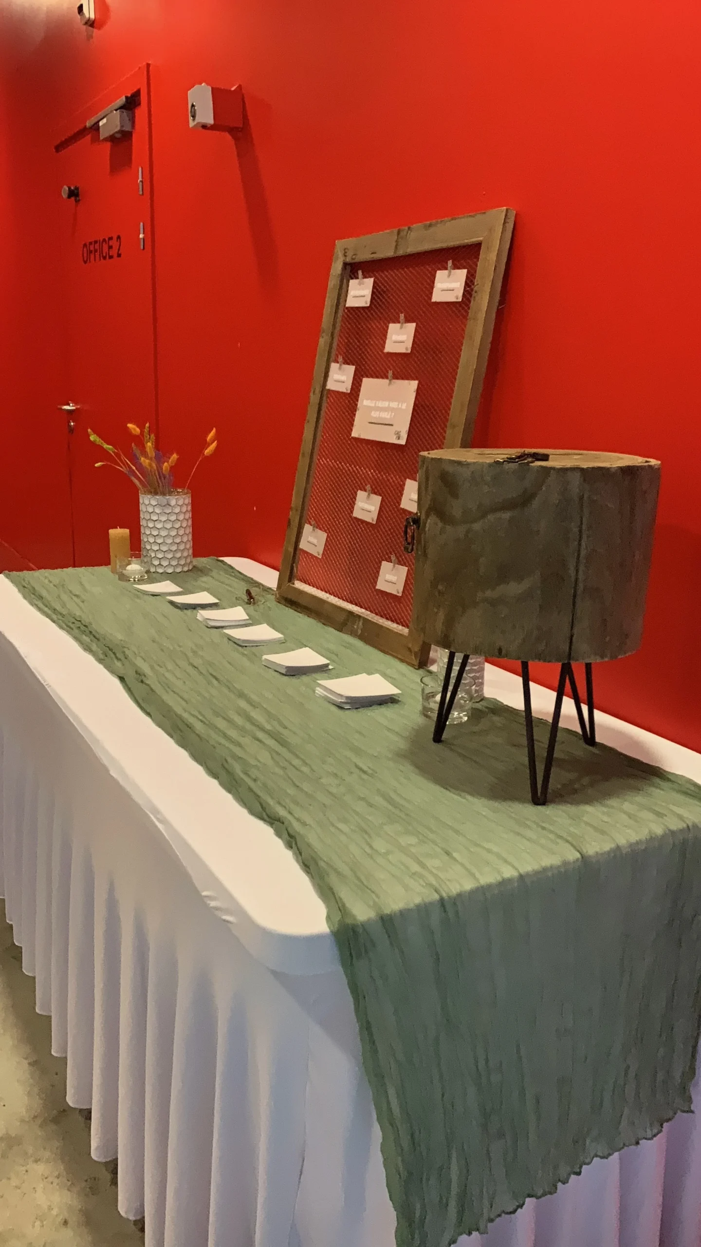cérémonie des vœux Versailles cocktail d'accueil sous les lustres INNOV'events