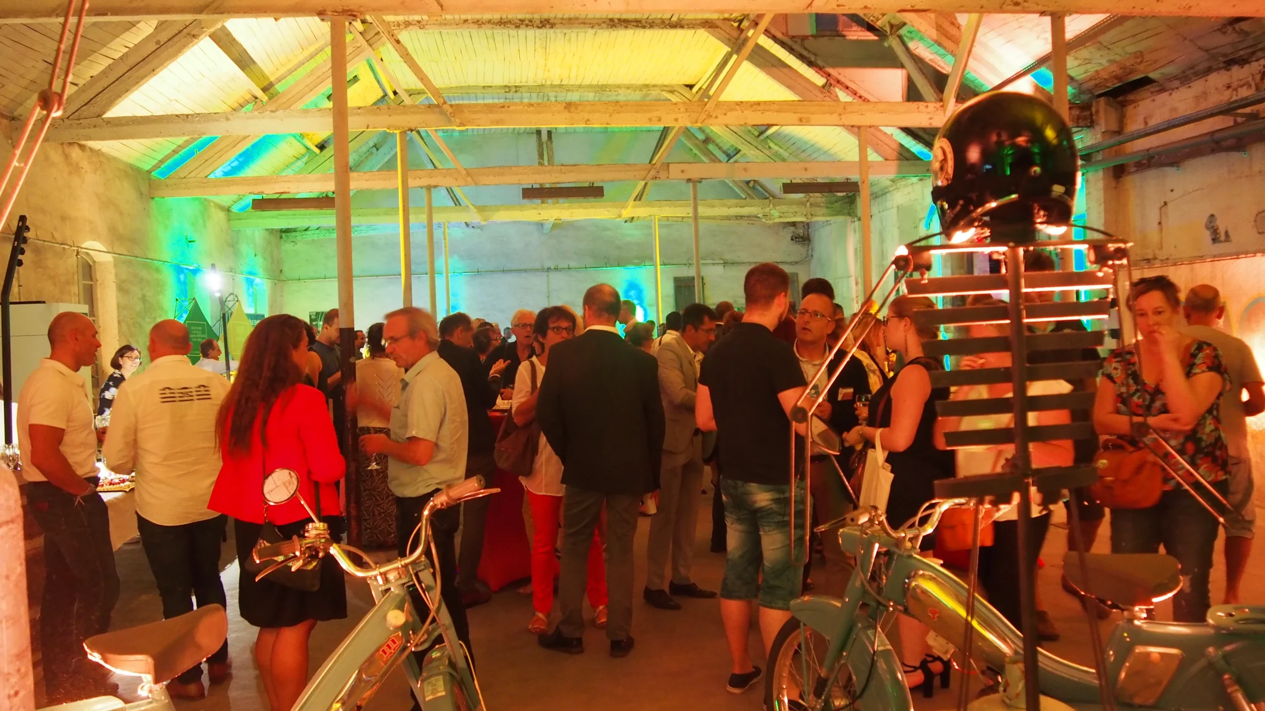 Lieu événementiel soirée d'inauguration Colmar vue vignobles Haut-Rhin INNOV'events