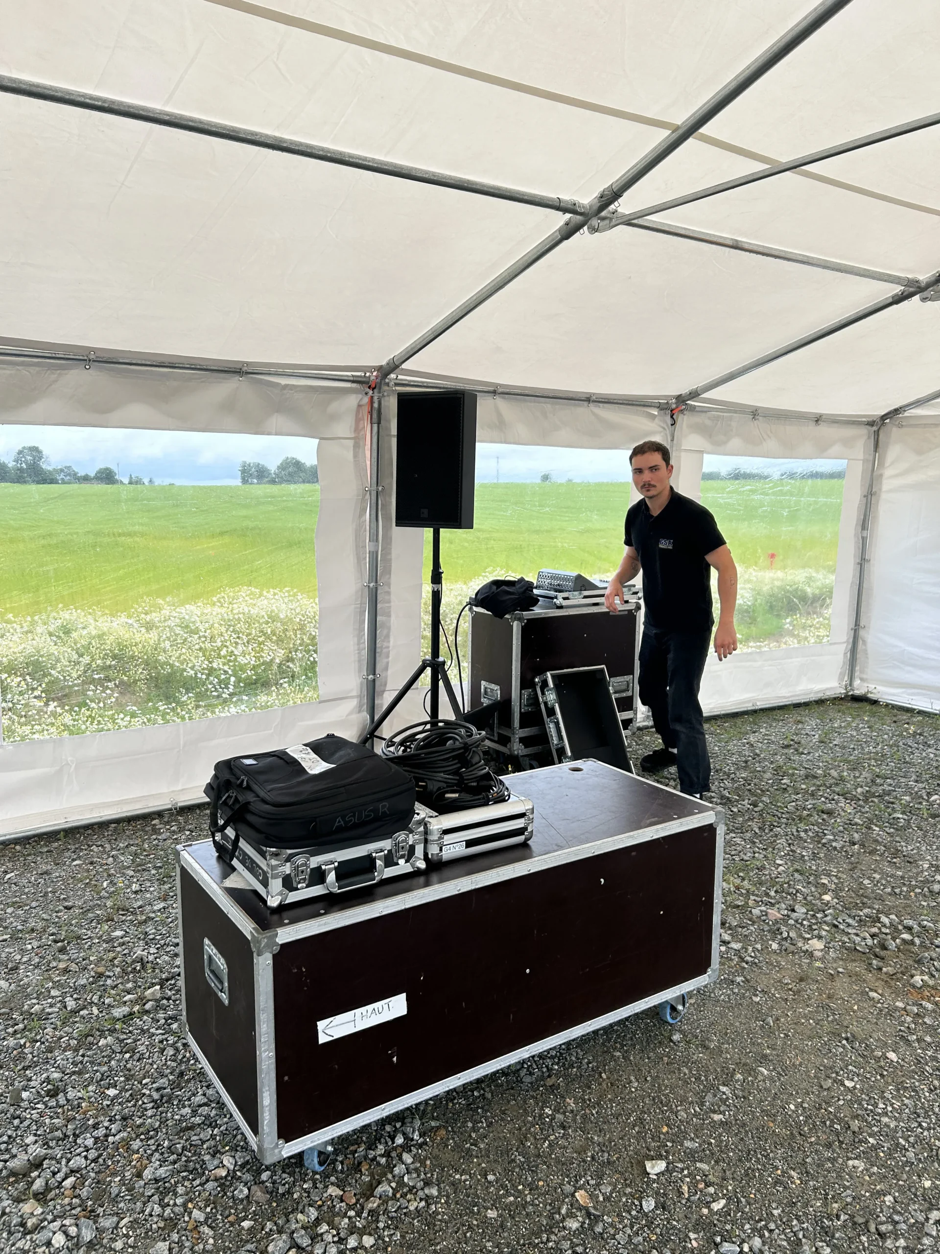 Animation photo road show Strasbourg quais de l'Ill marque INNOV'events