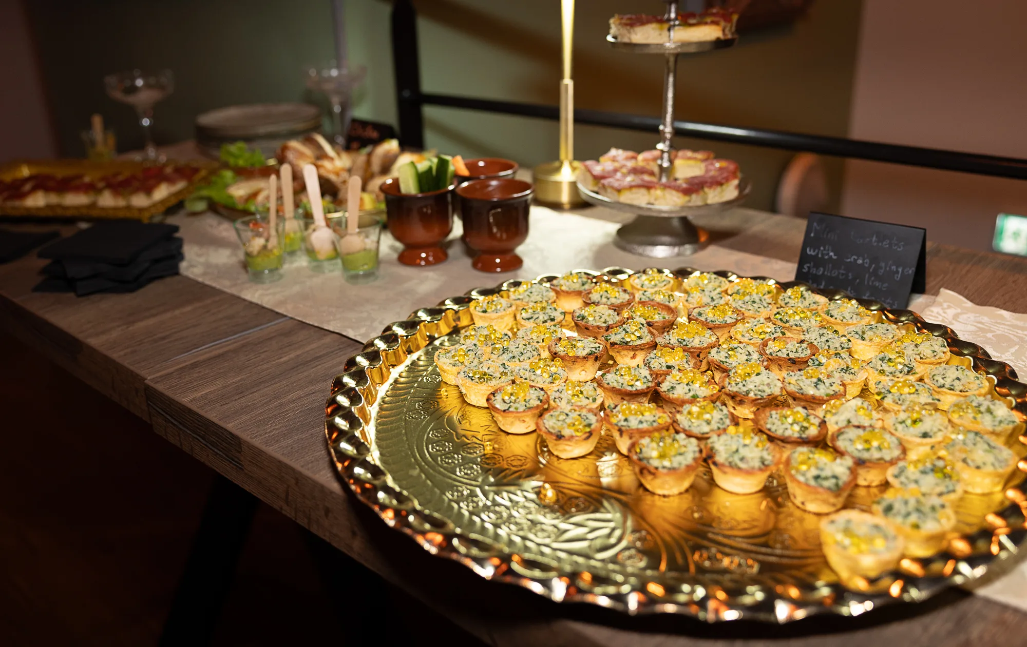 Buffet gastronomique normand traiteur événementiel Rouen salle voûtée INNOV'events organisation d'événements