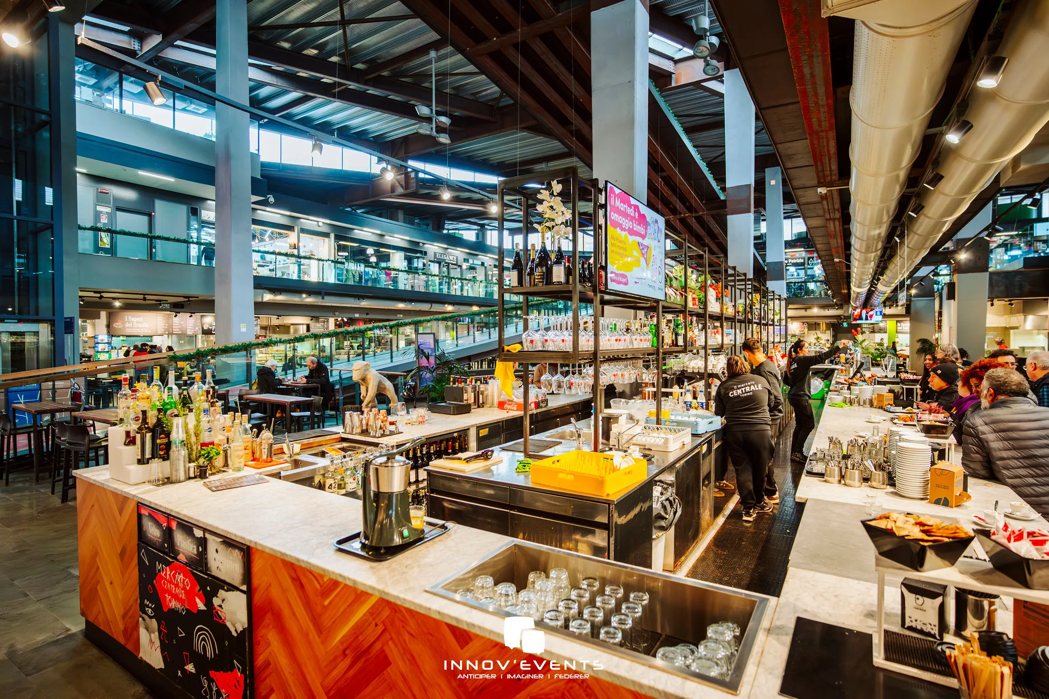 Buffet gastronomique traiteur événementiel Lille canal de la Deûle INNOV'events organisation d'événements