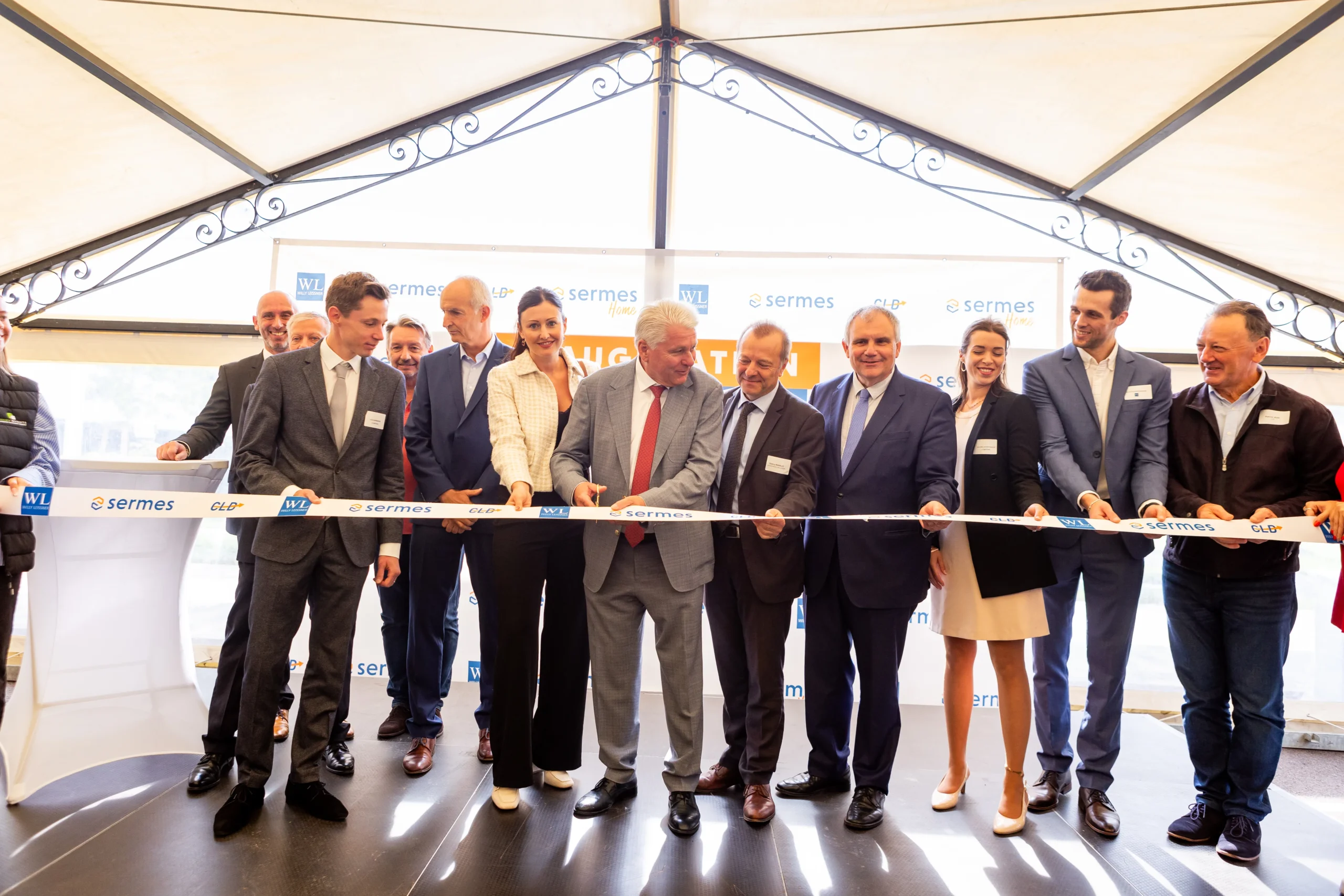 Inauguration d'entreprise — Organisation soirée ouverture & coupure de ruban — INNOV'events Poitiers — INNOV'events