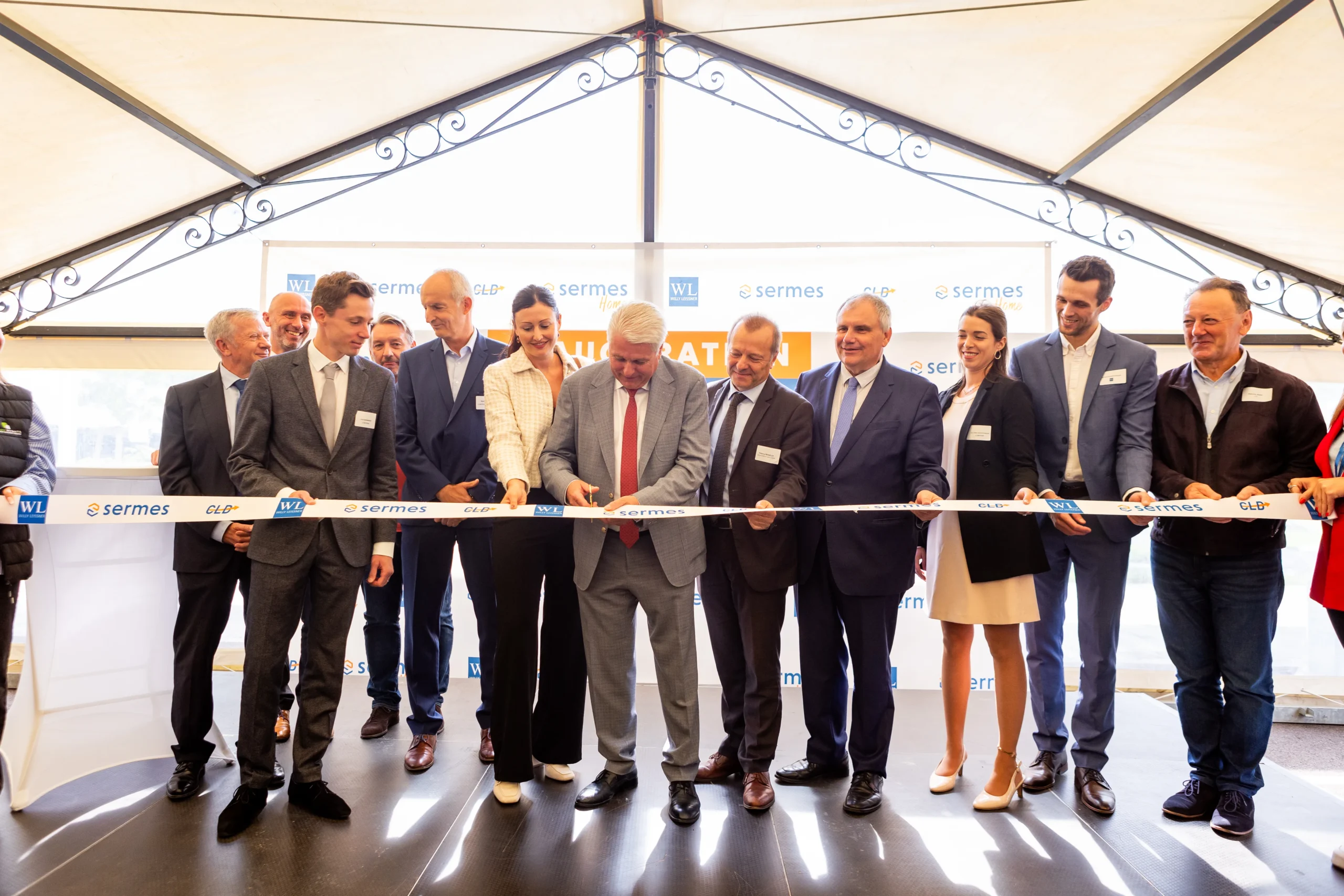Inauguration d'entreprise — Organisation soirée ouverture & coupure de ruban — INNOV'events Troyes — INNOV'events