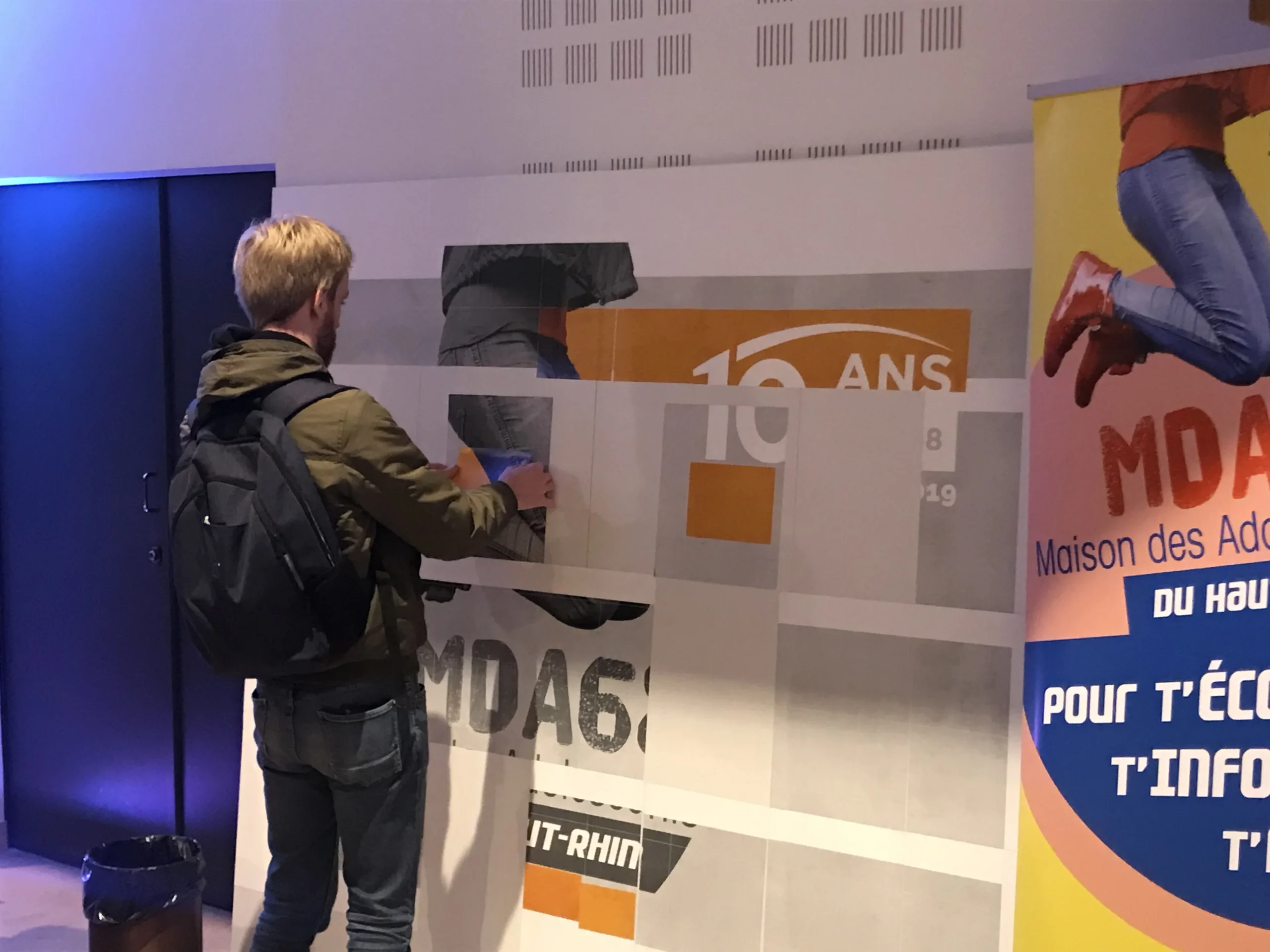 Animation accueil stand Colmar hôtesses salon B2B Alsace INNOV'events