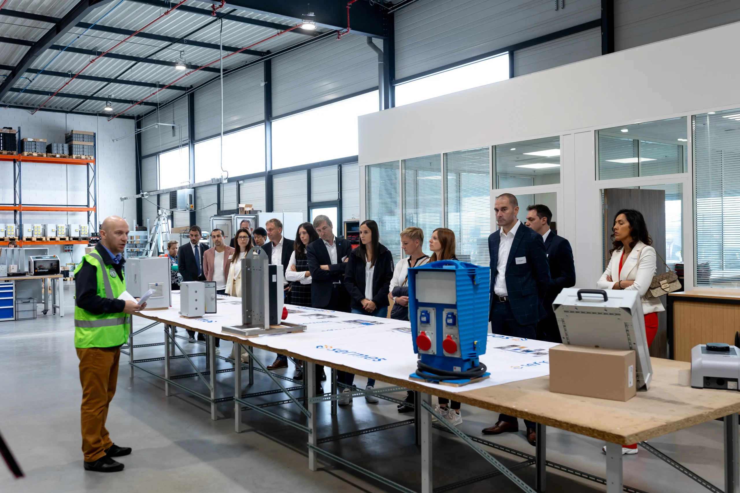 Portes ouvertes clients professionnels Gap visite guidée intérieur INNOV'events