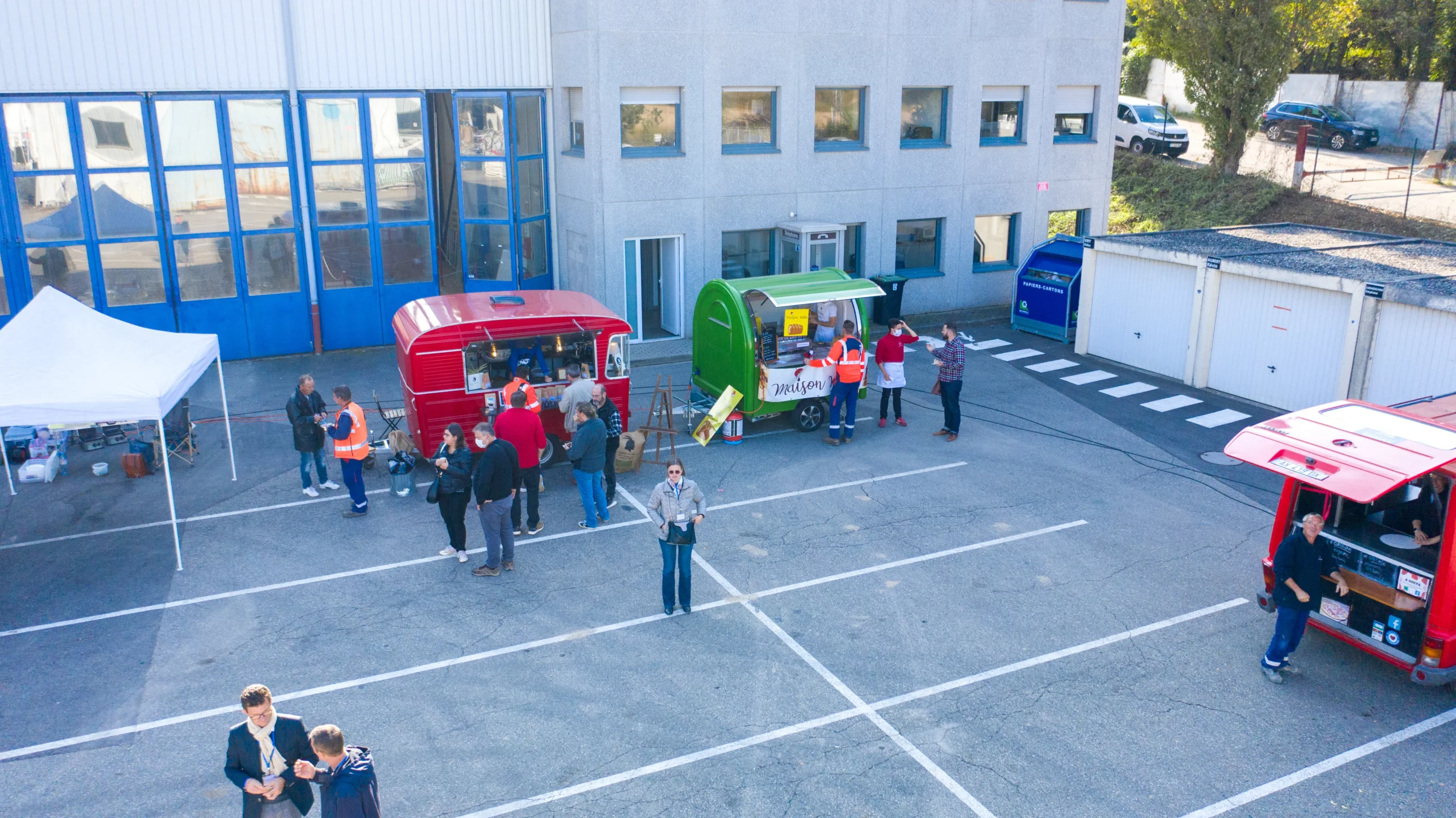Animation food truck d'entreprise à Gap — INNOV'events