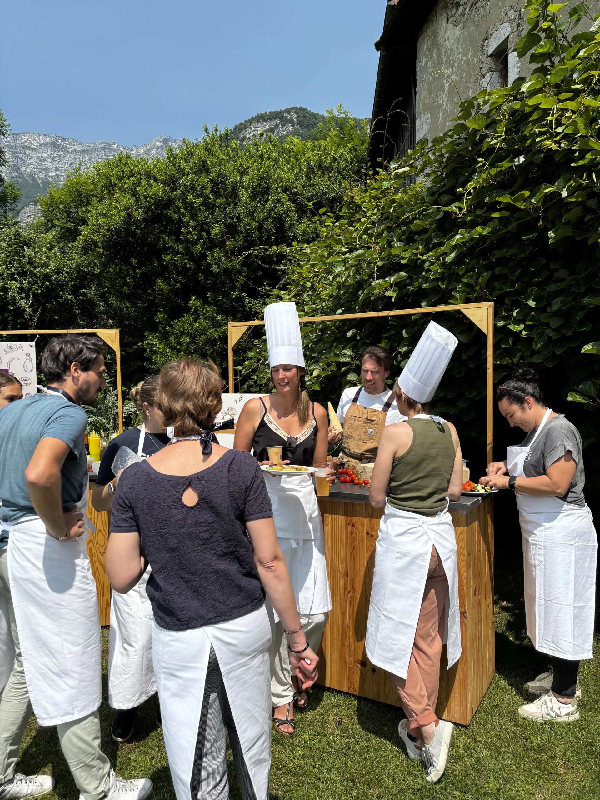 Atelier team building Gap vieille ville place Jean-Marcellin INNOV'events organisation d'événements