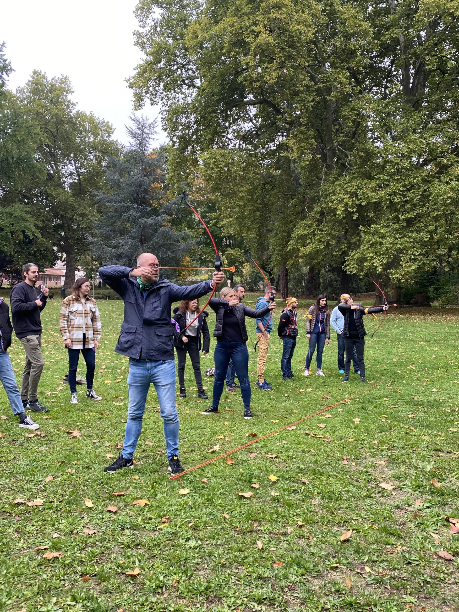Tir à l'arc d'entreprise à Versailles — INNOV'events
