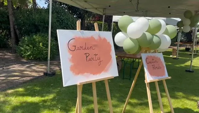 Garden Party entreprise Strasbourg soirée chapiteau lumières alsaciennes INNOV'events