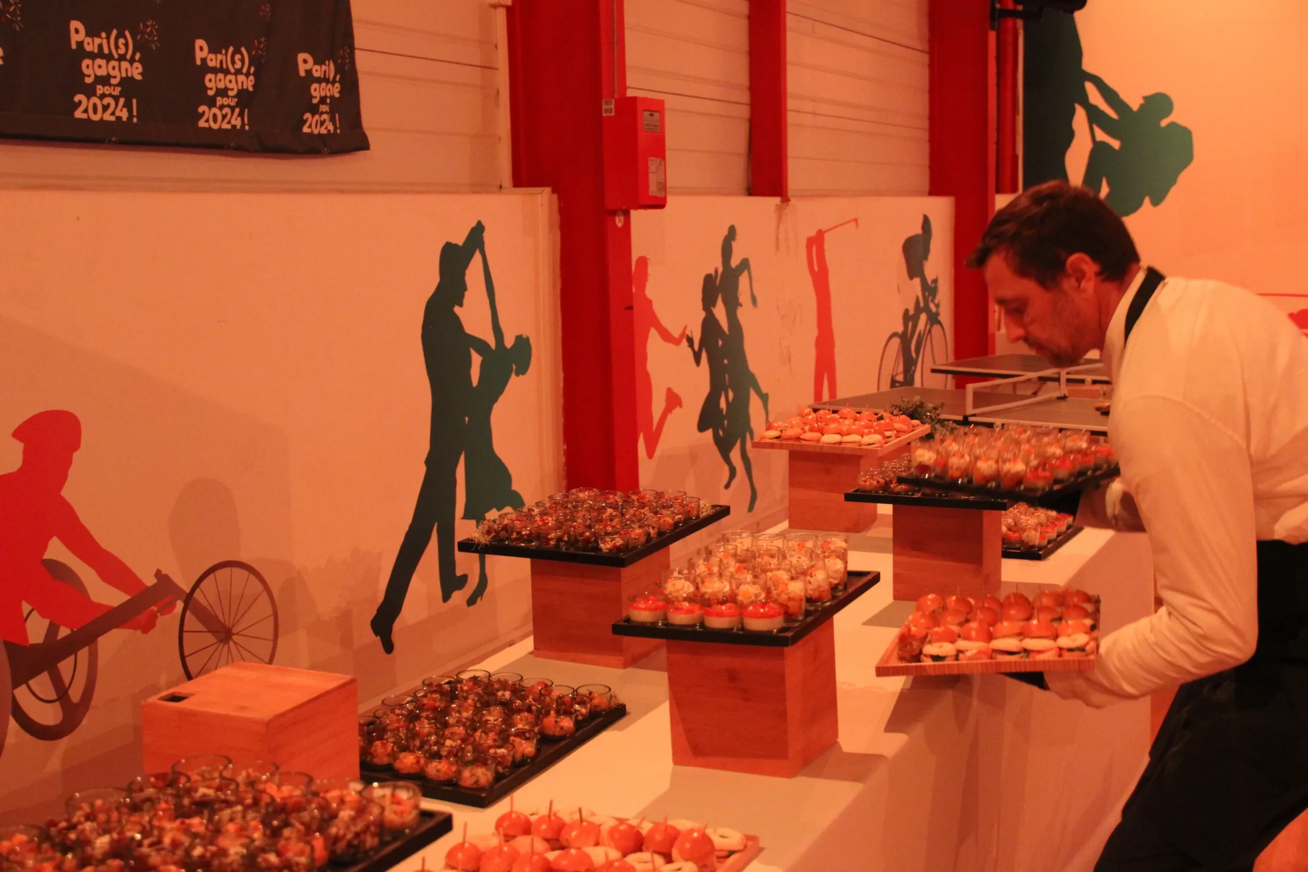 Déjeuner départ entreprise Paris brasserie privatisée INNOV'events