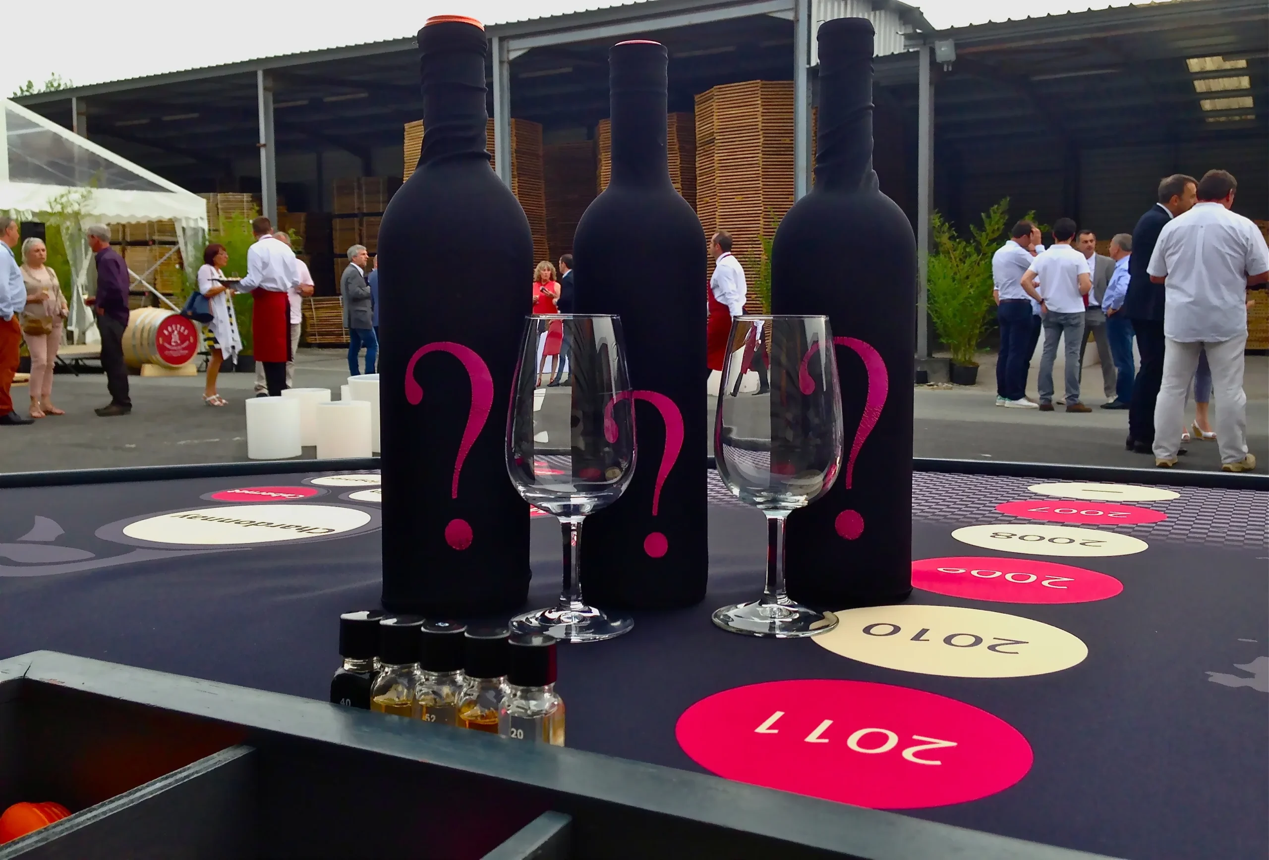 Dégustation de vins d'entreprise à Versailles — INNOV'events