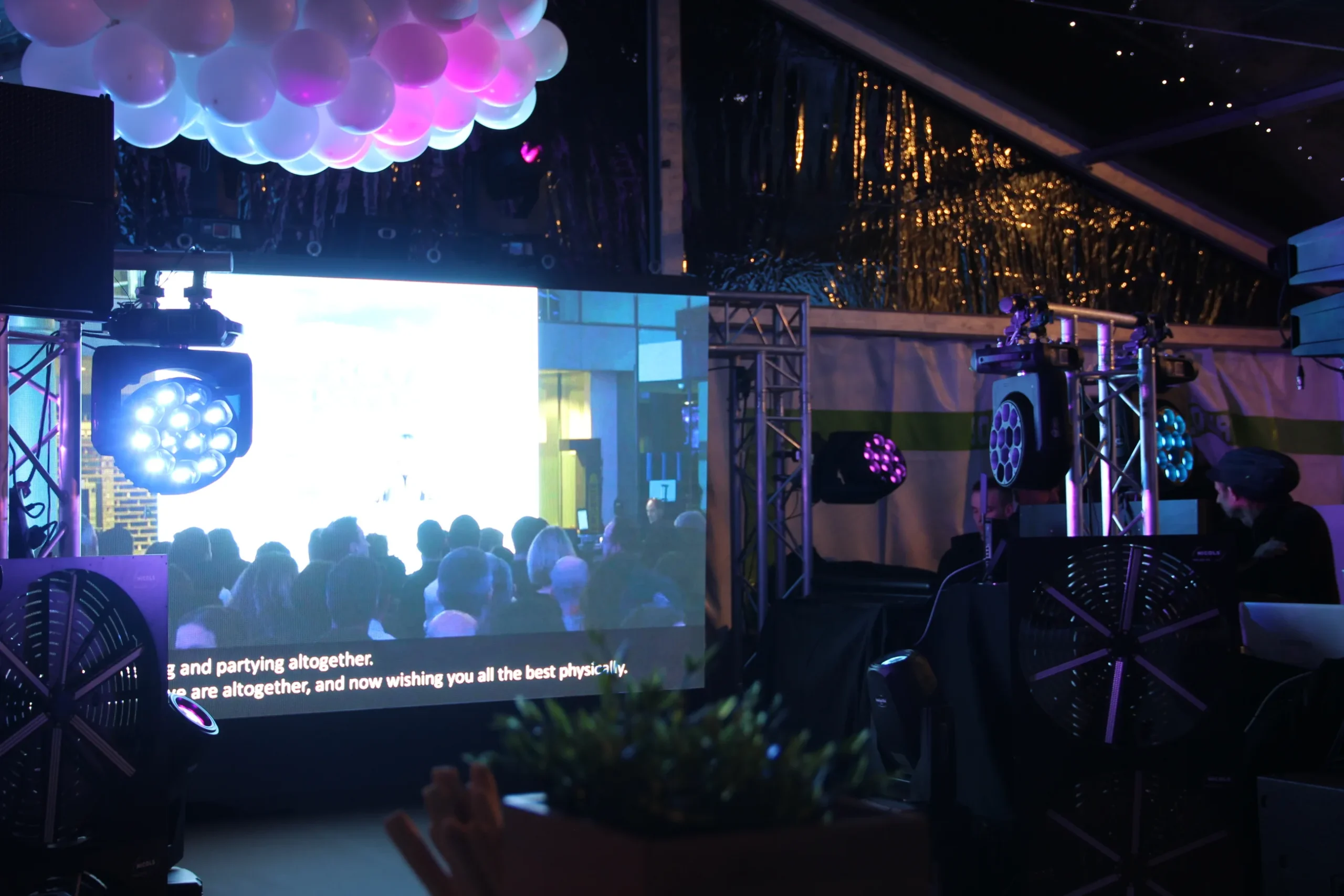 prestation son et lumière Orléans régie console DMX soirée entreprise INNOV'events
