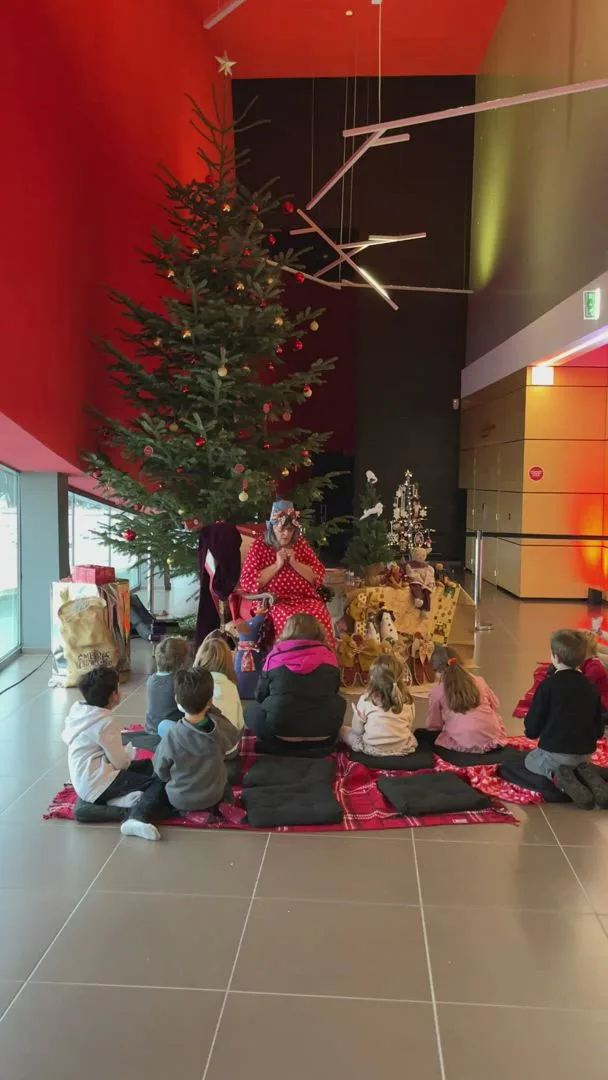 arbre de noël Chambéry goûter partagé en salle INNOV'events