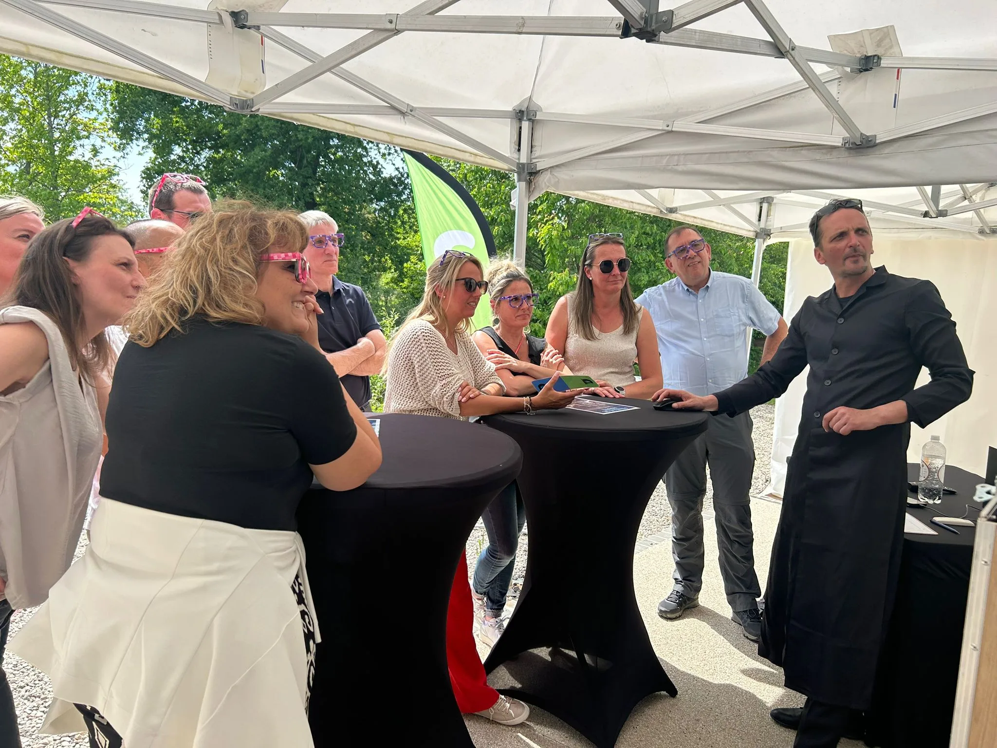 animation commerciale Valence équipes challenge outdoor berges du Rhône INNOV'events