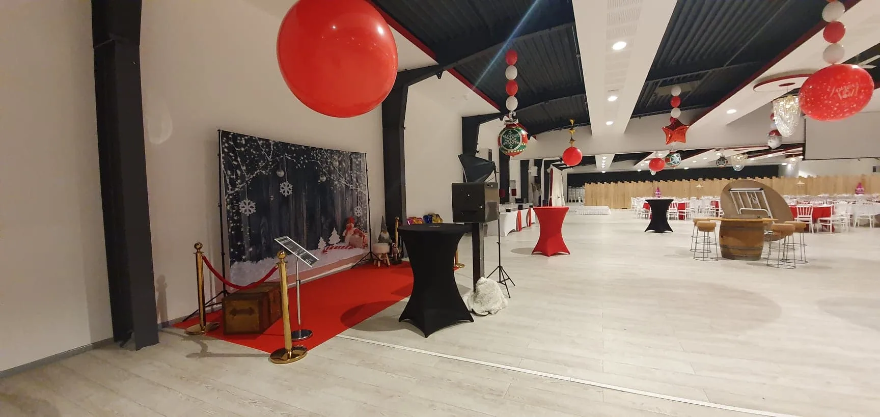Soirée fête du personnel Valence dîner animé salle décorée INNOV'events