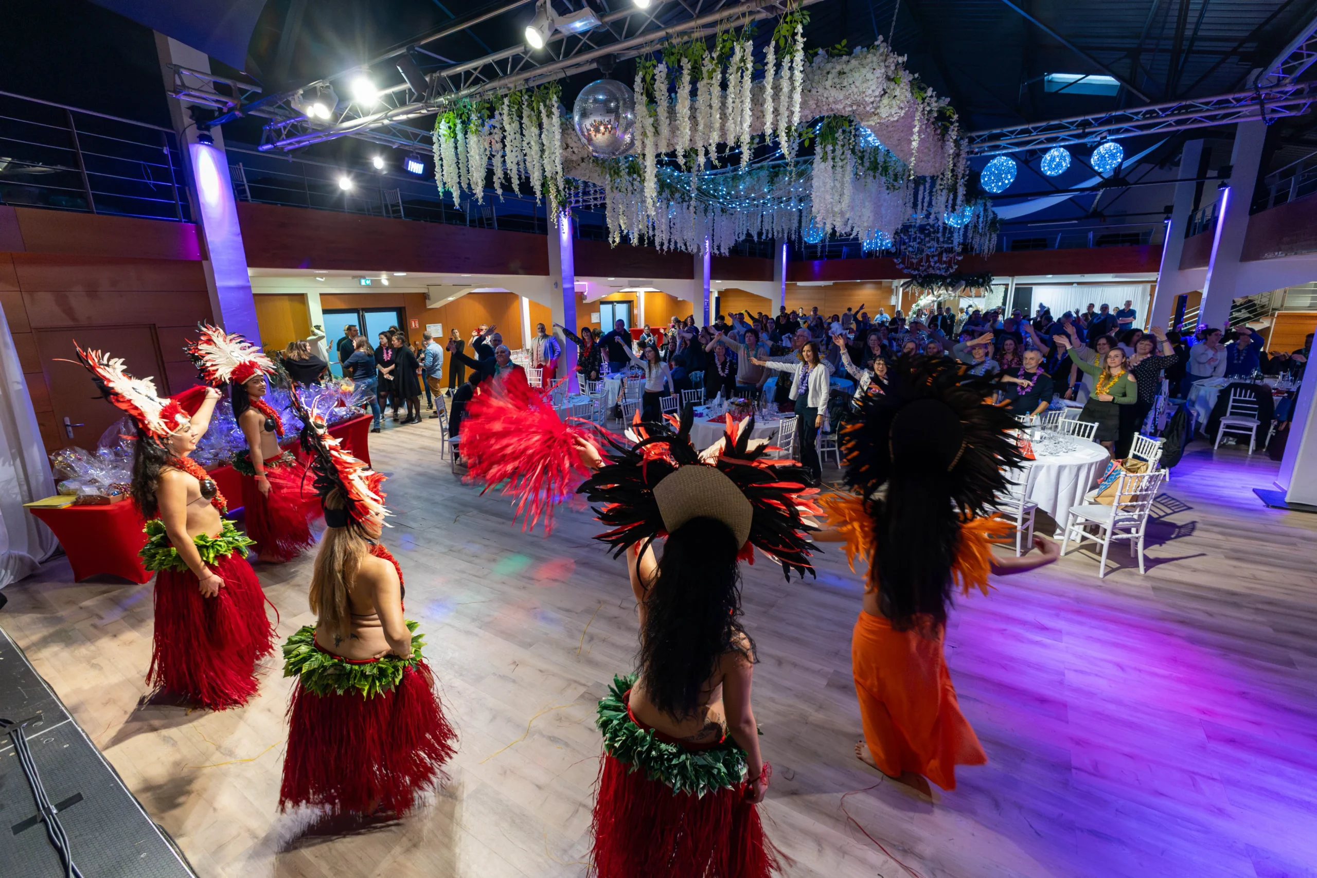 Gala assis soirée d'entreprise La Réunion salle banquet Saint-Denis INNOV'events