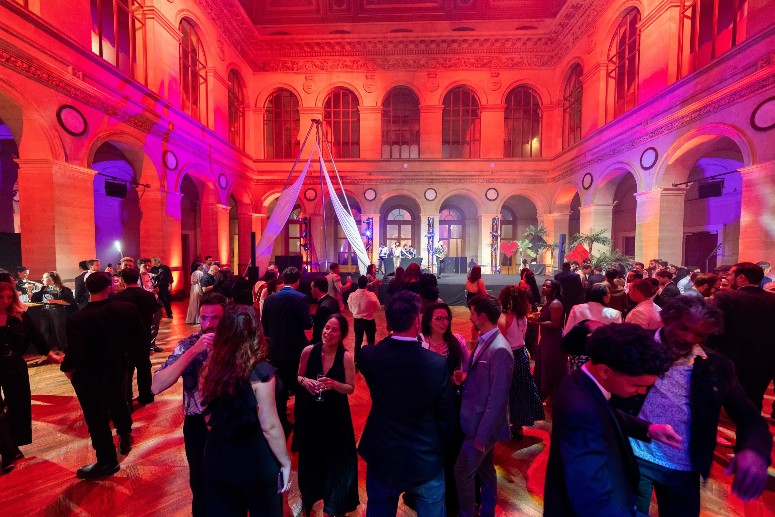 Cérémonie des vœux entreprise Marseille dîner assis salle de prestige INNOV'events