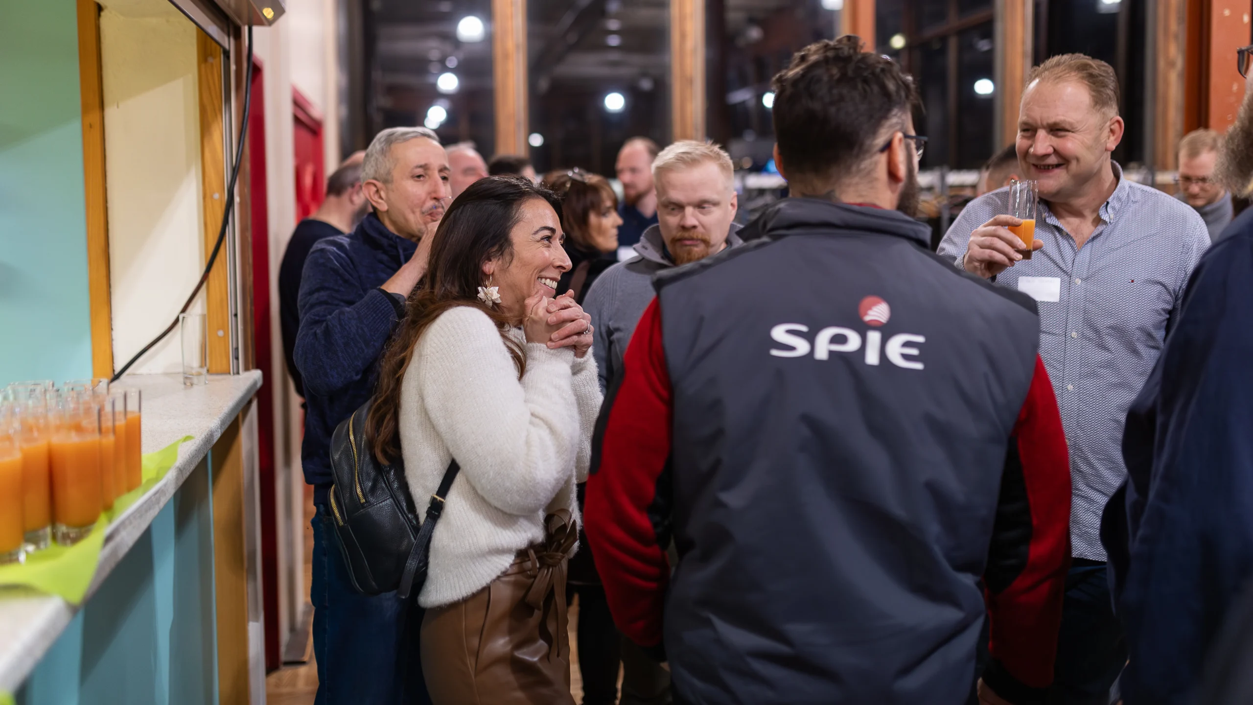 pot de départ Saint-Étienne discours et remise cadeau équipe INNOV'events