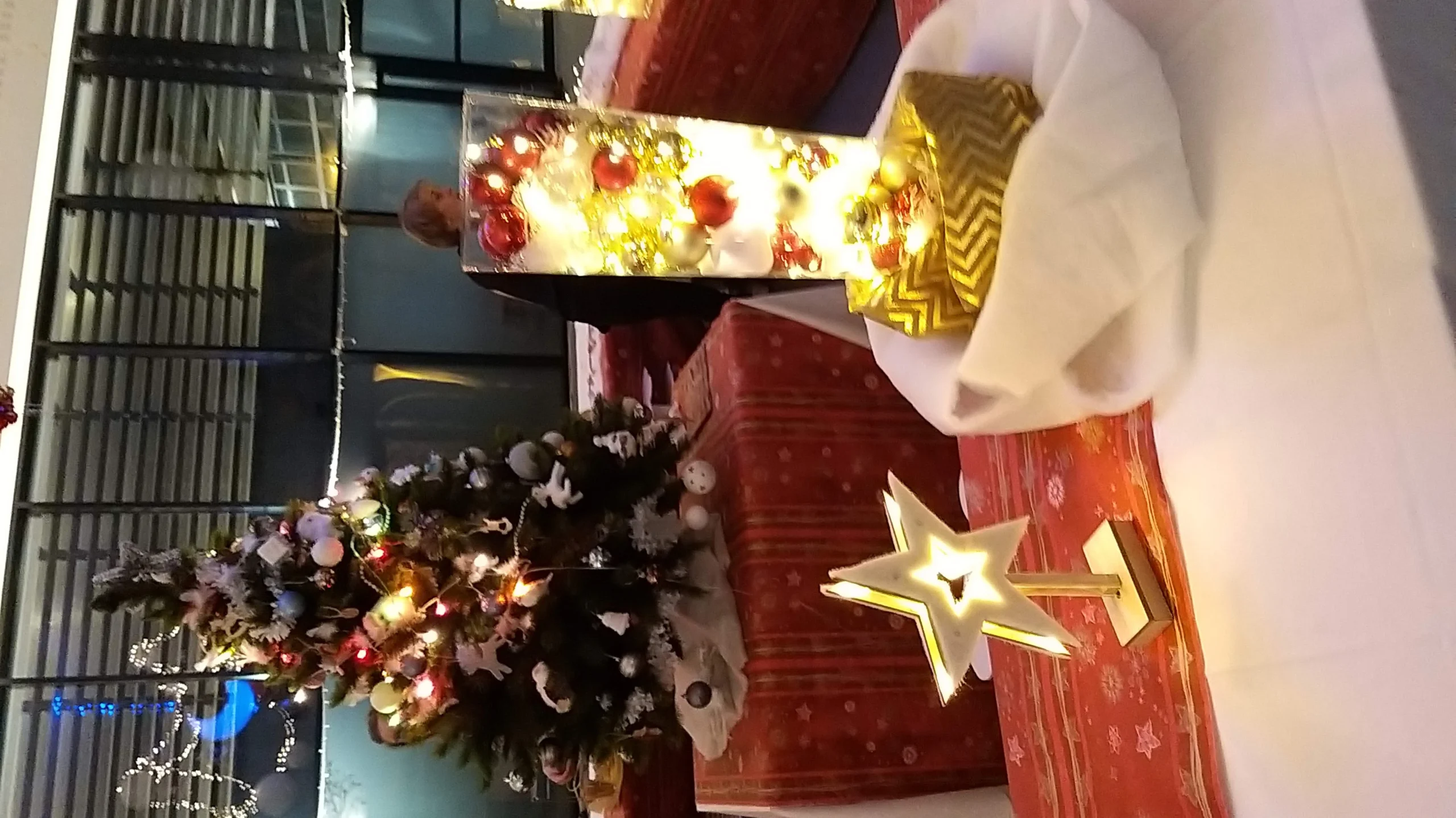 Format mixte arbre de Noël Gap familles et soirée personnel même lieu INNOV'events