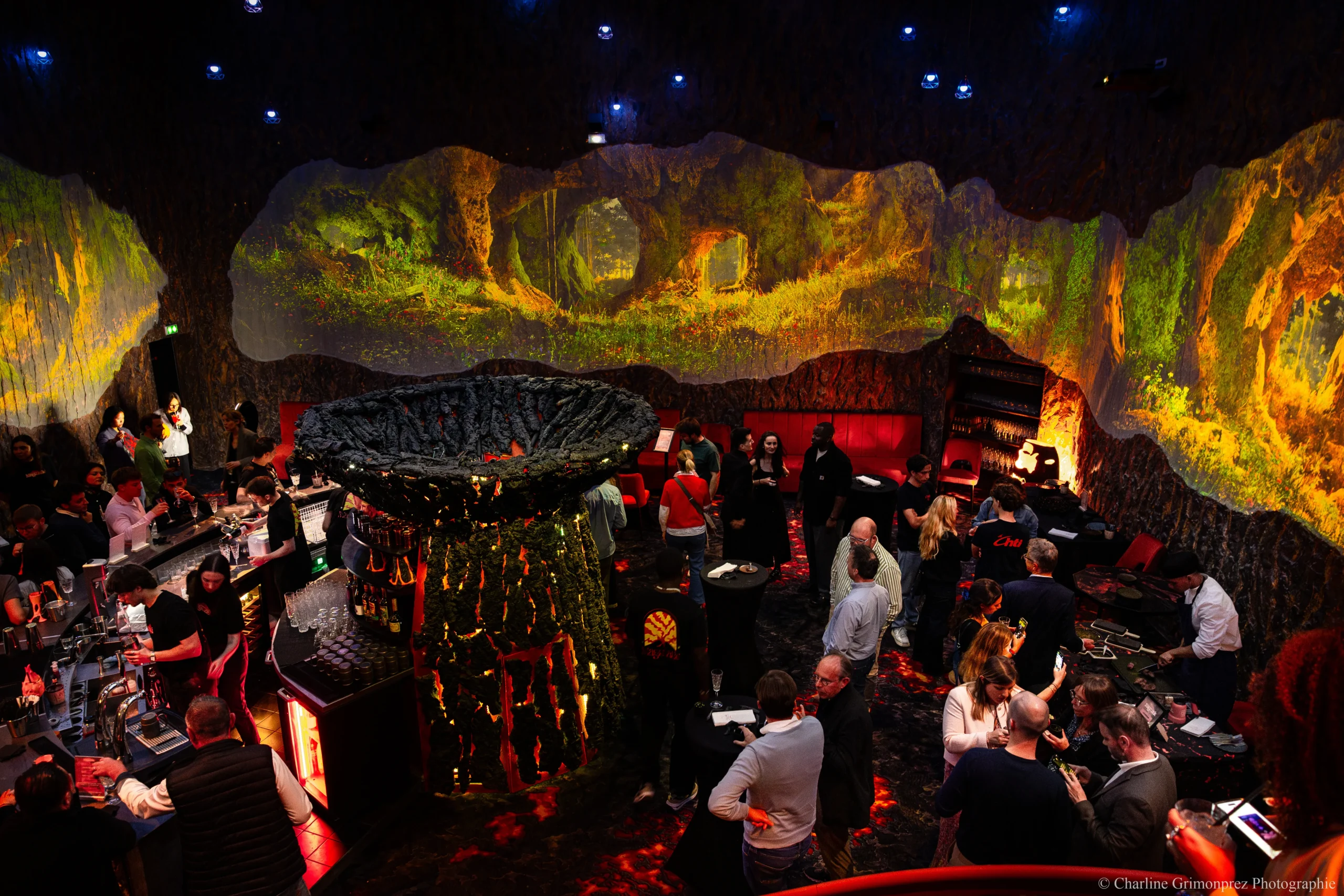 Habillage de soirée de gala scénographie événementielle Nice INNOV'events