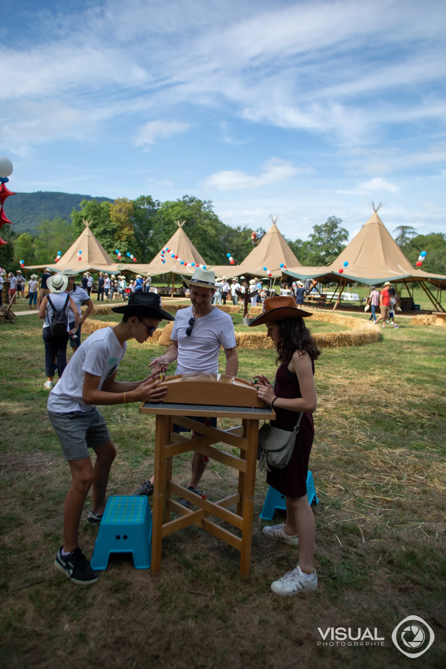 Fête communale Valence repas convivial terrasse vue Vercors INNOV'events organisation d'événements