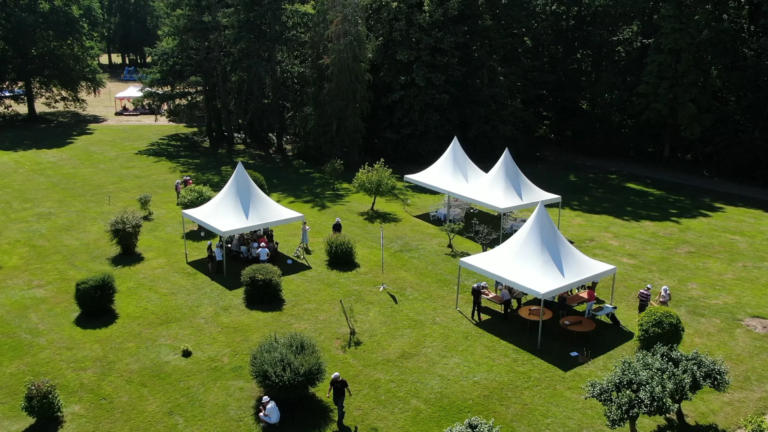 Garden Party entreprise Toulon soirée lumières rade et collines INNOV'events