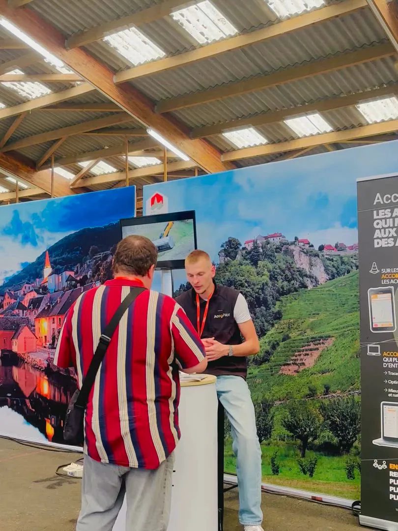 Réalité virtuelle Grenoble stand interactif visiteurs casque VR salon professionnel INNOV'events