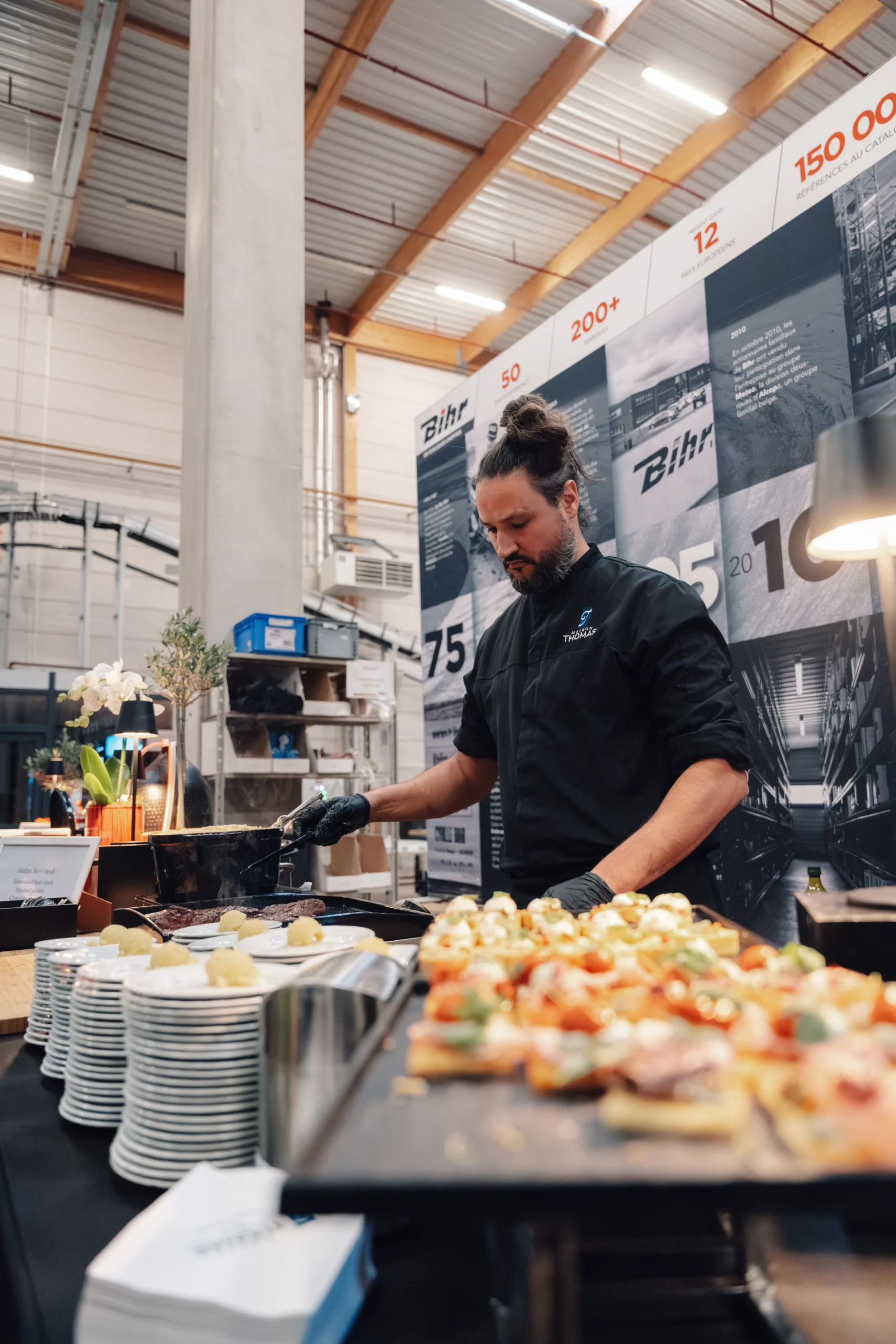 Repas assis prestige traiteur événementiel Chartres INNOV'events