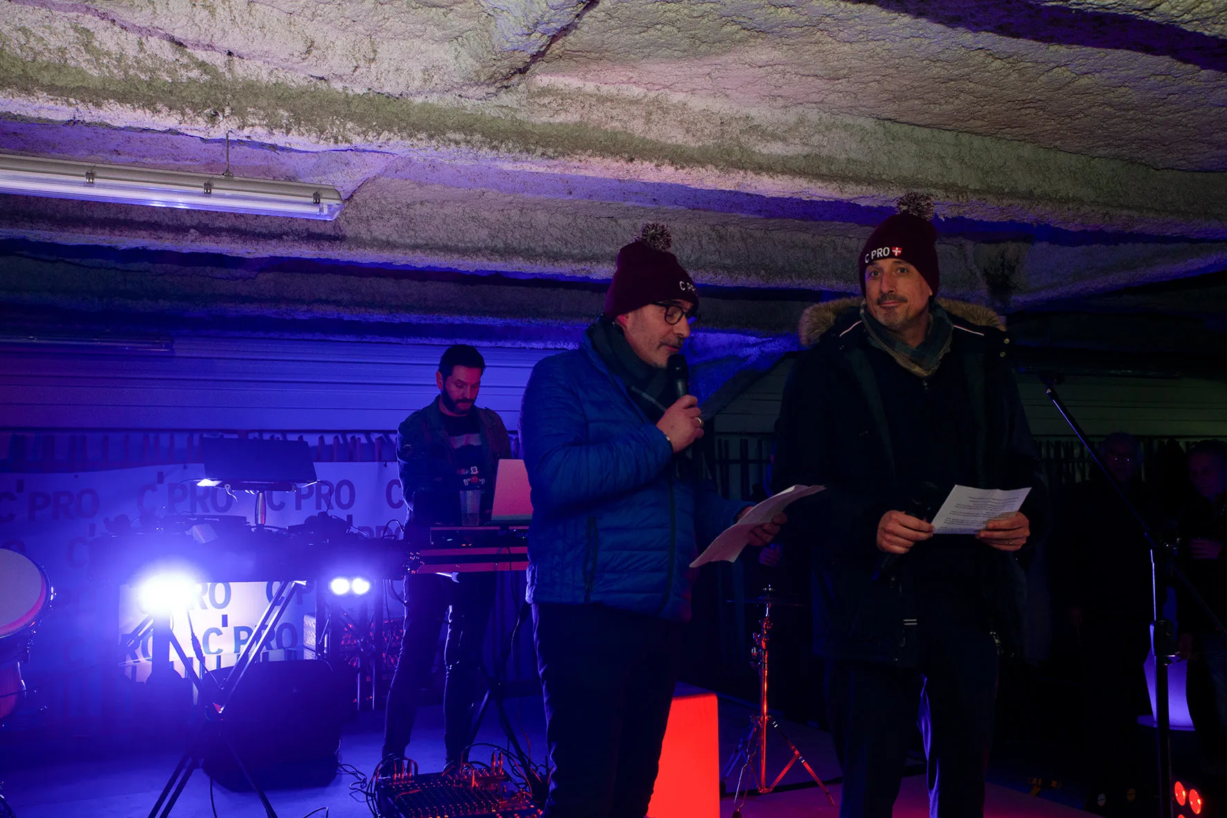 Prise de parole direction cérémonie des vœux Saint-Étienne scène Zénith INNOV'events
