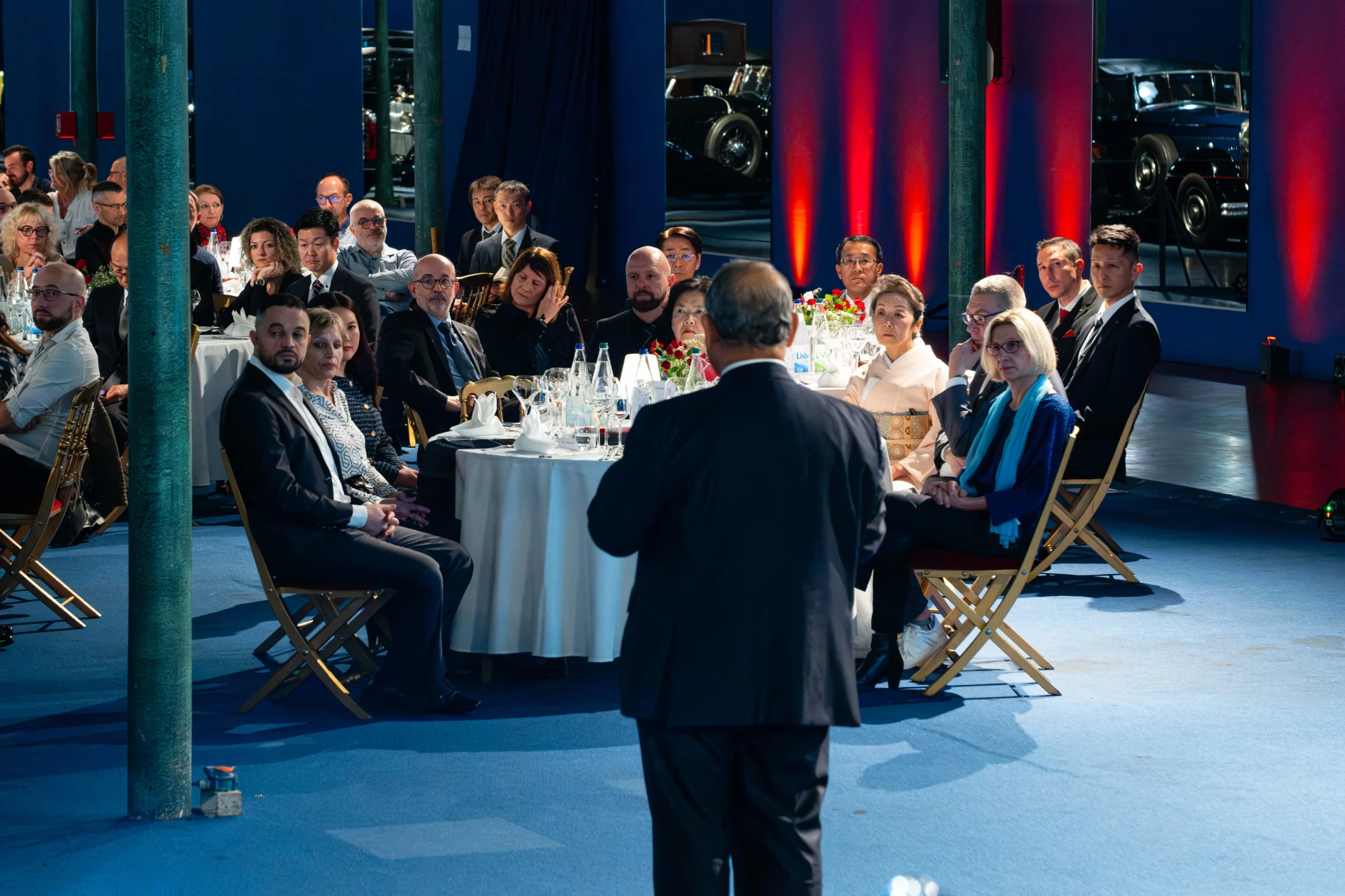 Lieu événementiel soirée d'inauguration Bruxelles vue halle Tour & Taxis INNOV'events