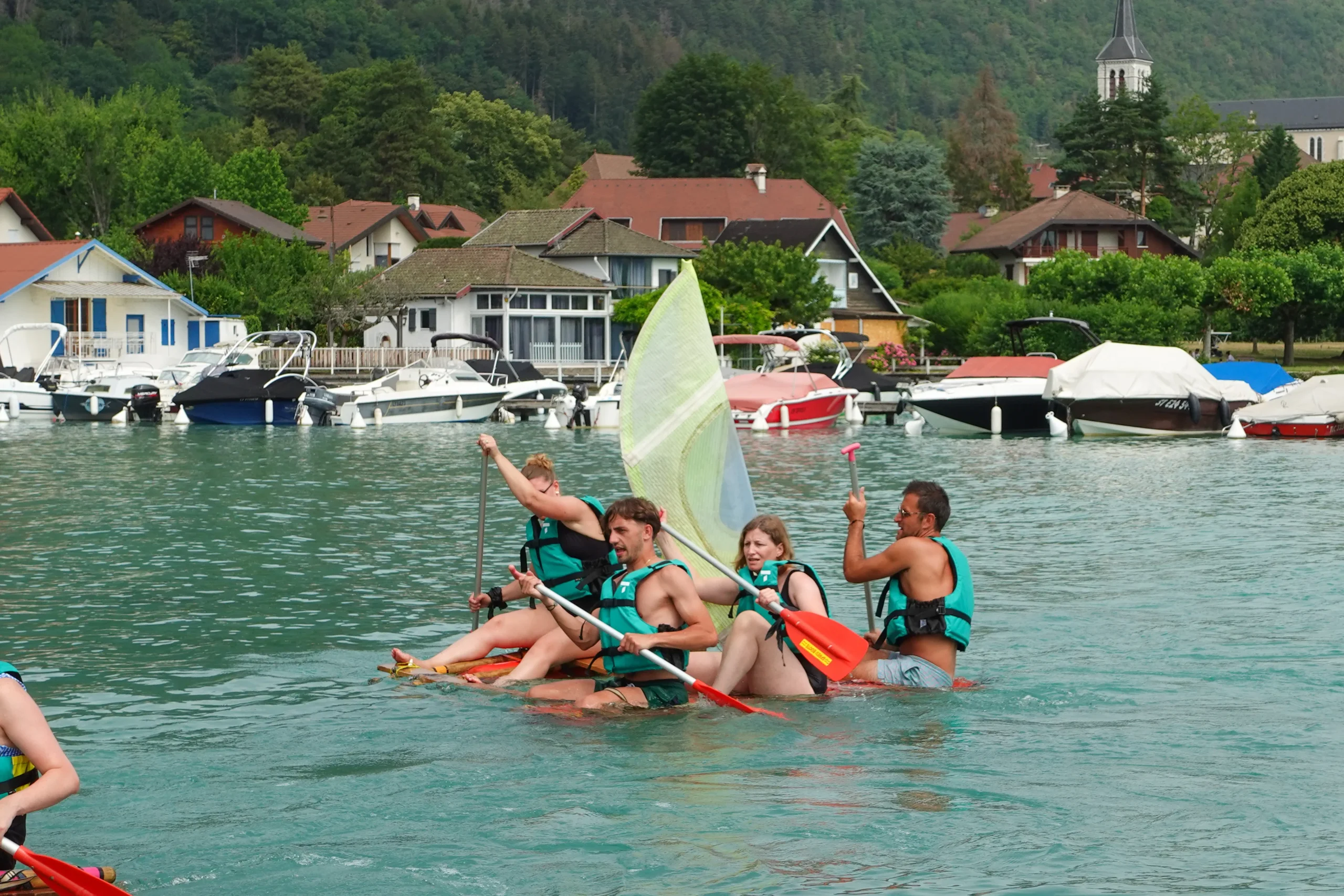Animation rallye urbain séminaire Annecy quartier vieille ville participants INNOV'events