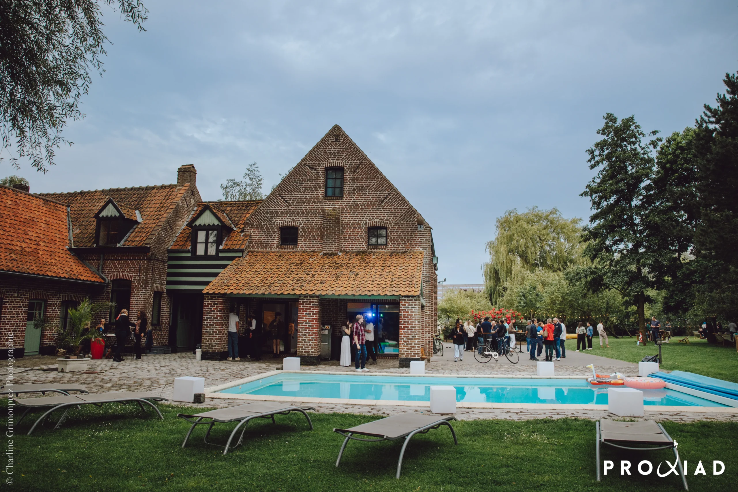 Garden party entreprise Nice jardins Cimiez déjeuner pelouse groupes INNOV'events