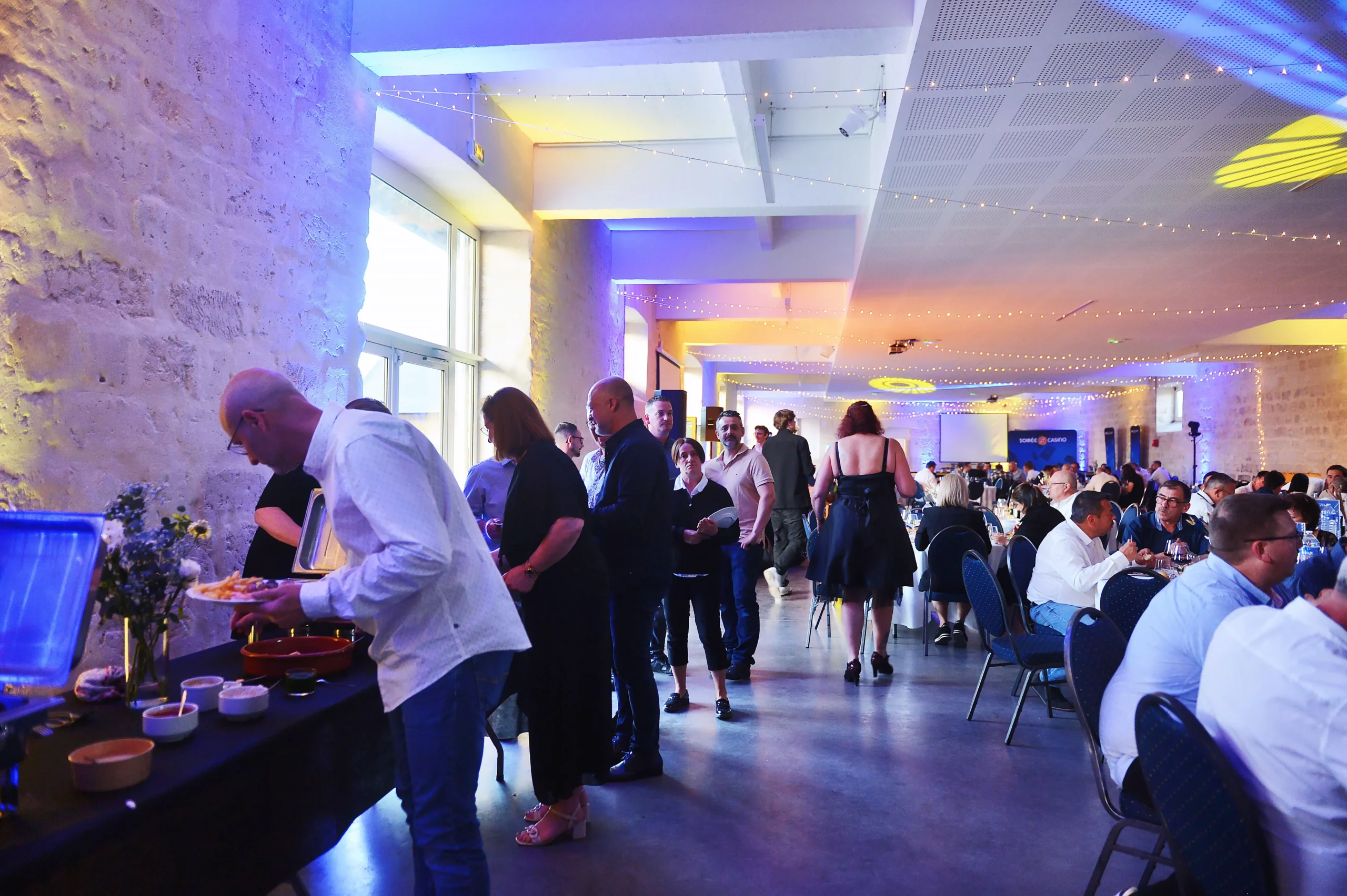 Pot de départ entreprise Grenoble soirée dîner Château de la Commanderie INNOV'events