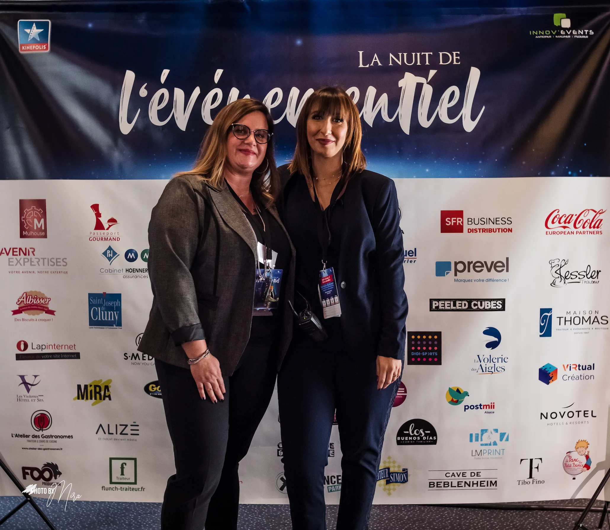 Soirée d'inauguration entreprise Saint-Étienne dîner assis gala INNOV'events