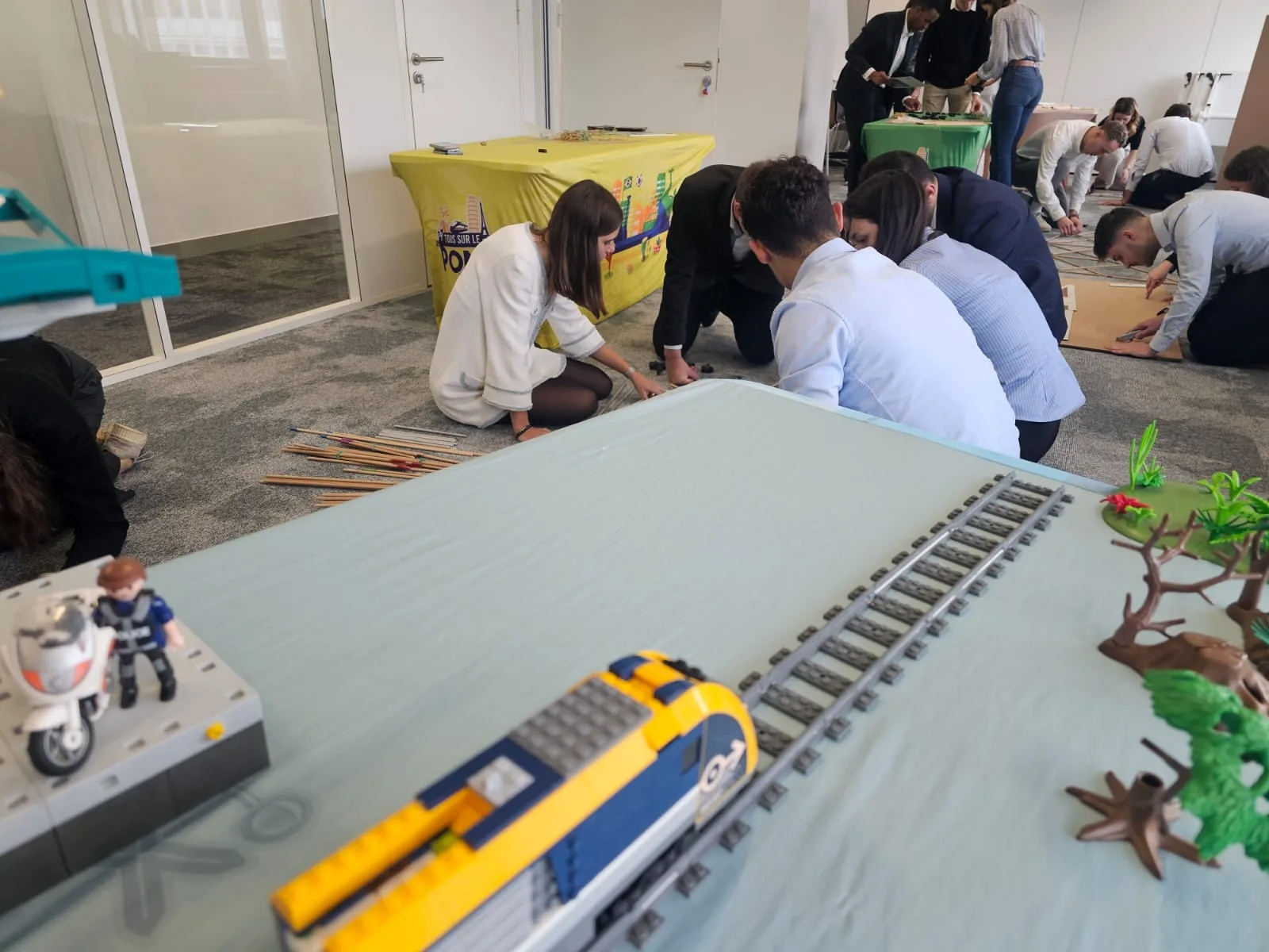 Animation Escape Game team building Bruxelles salle immersive groupe concentré INNOV'events