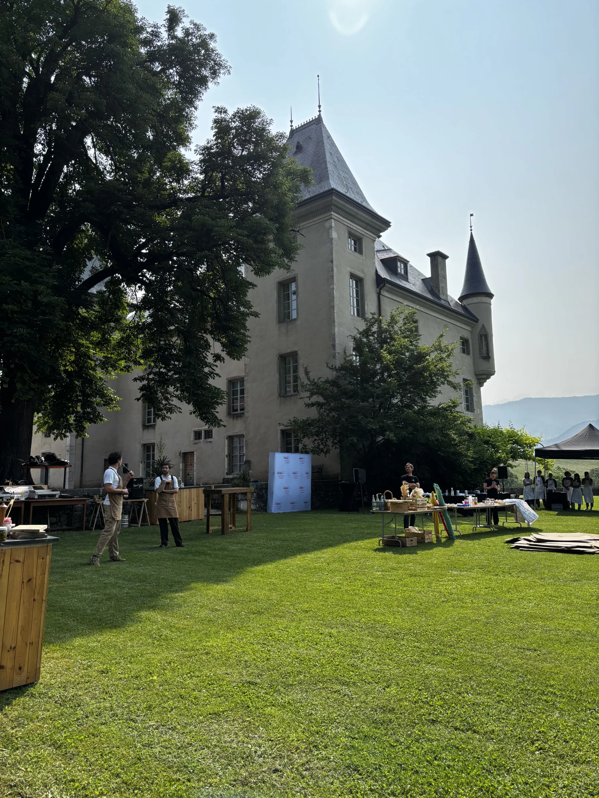Lieu événementiel garden party Toulon jardin bastide varoise vue verdure INNOV'events